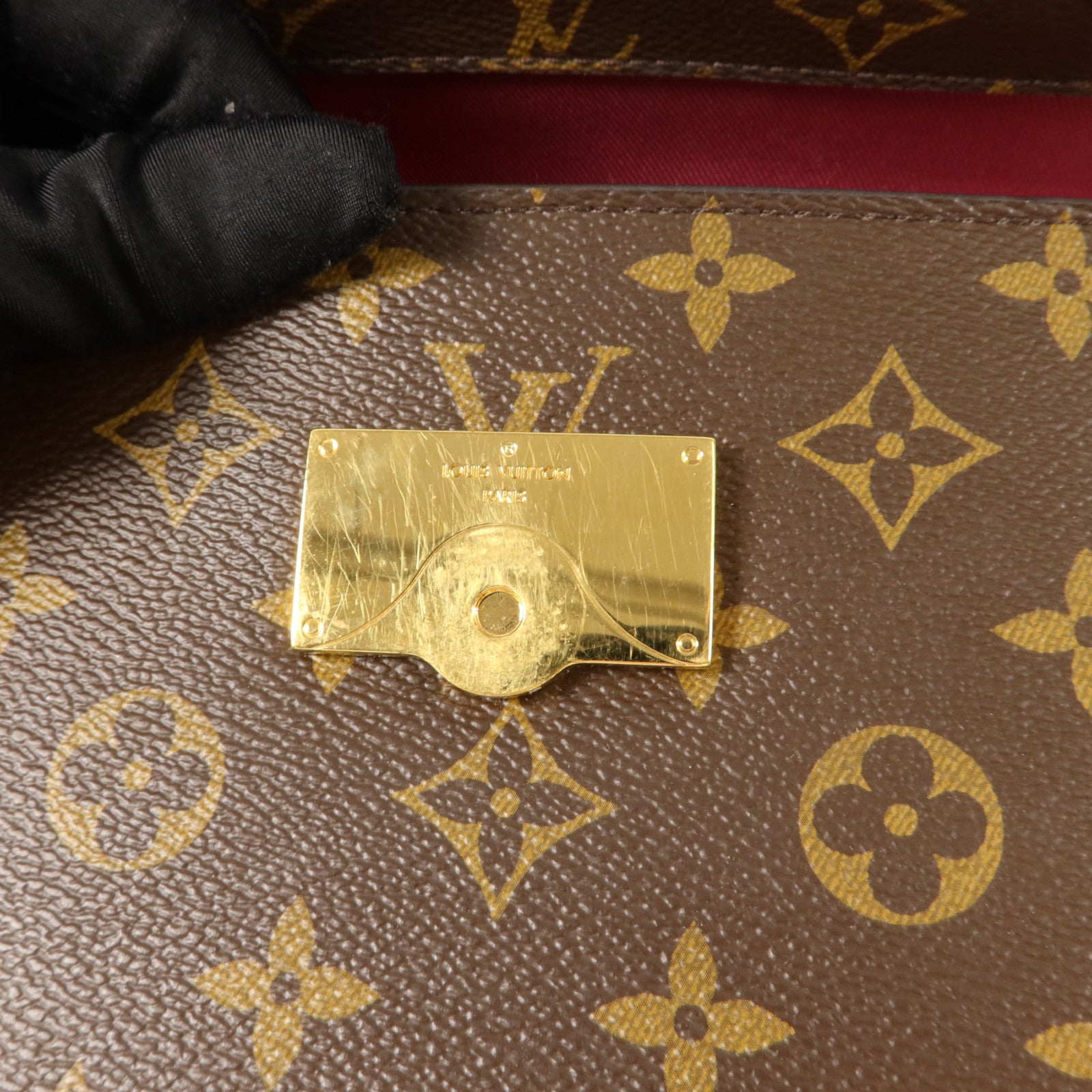 LOUIS VUITTON Monogram Cluny BB手挽肩背兩用袋