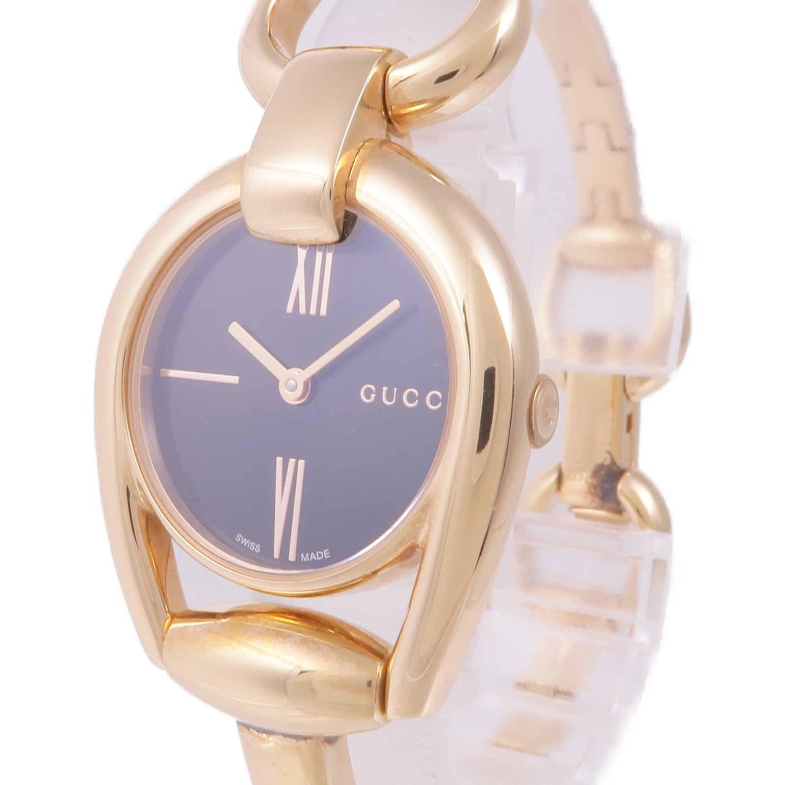 GUCCI Horsebit Rose Gold Steel 139.5