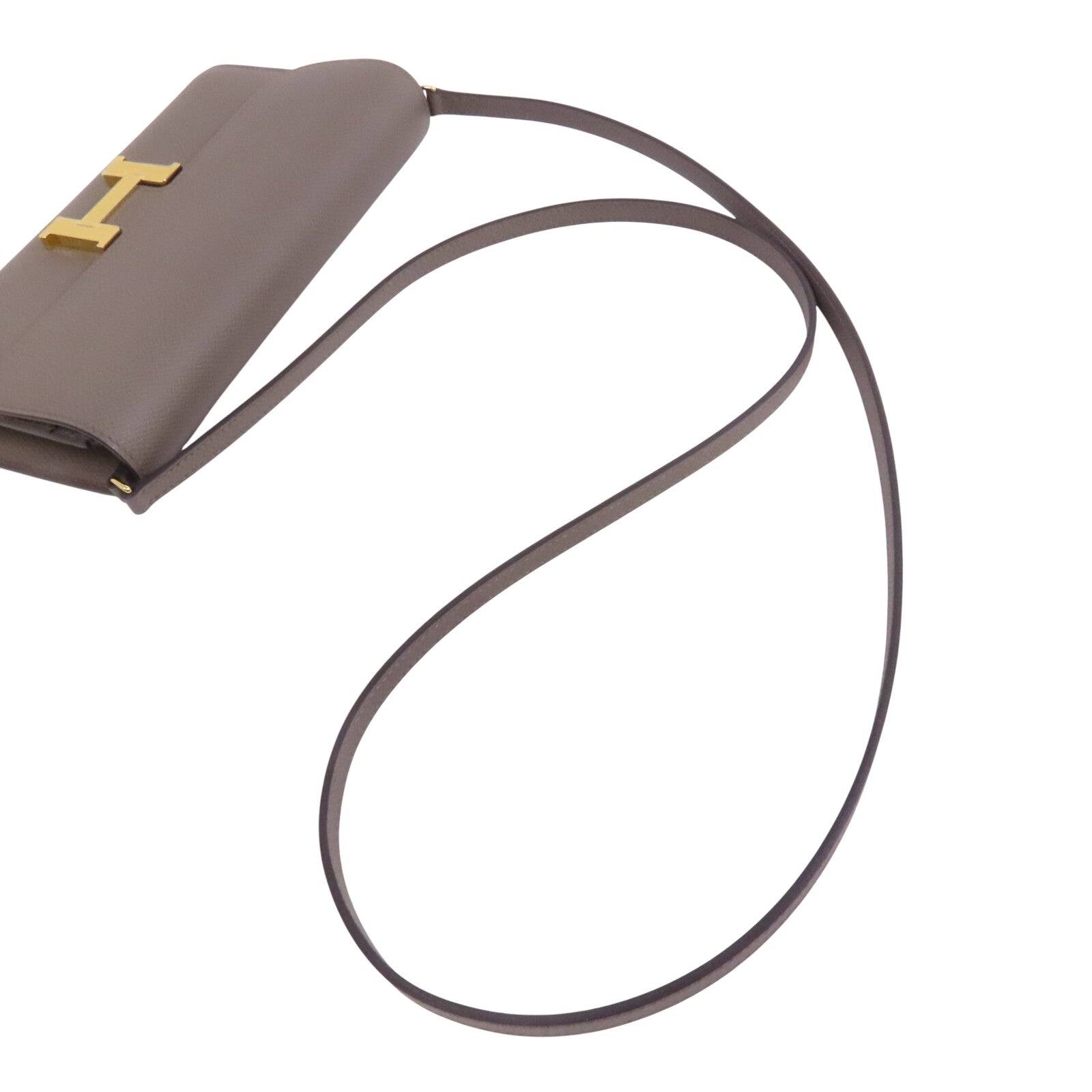 HERMES Epsom皮革Constance To Go金扣肩背袋