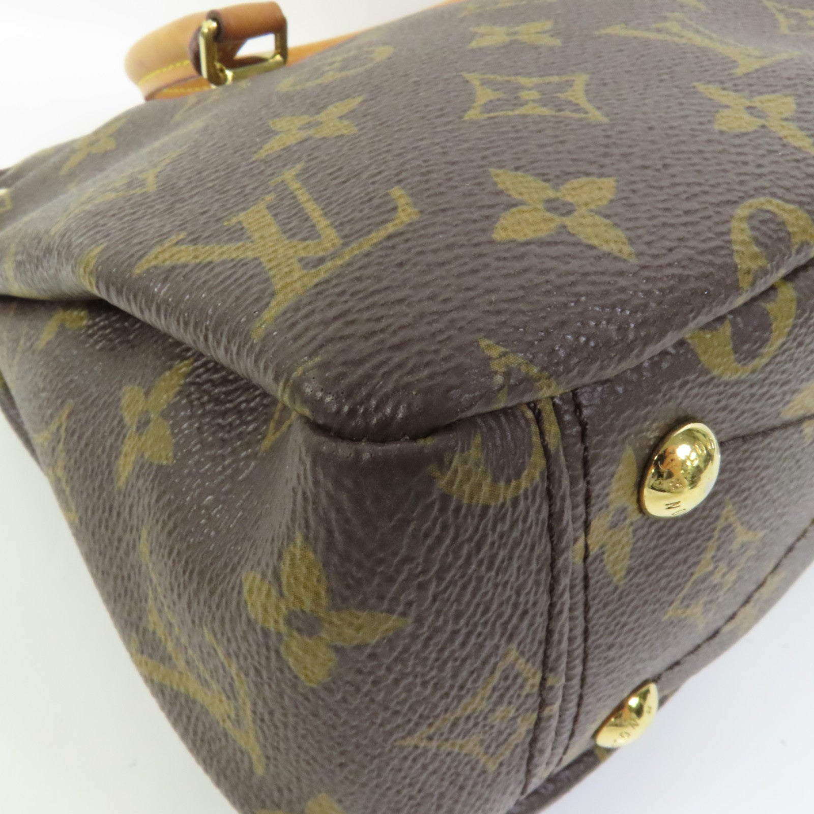 LOUIS VUITTON Monogram Pallas BB金扣手挽肩背兩用袋