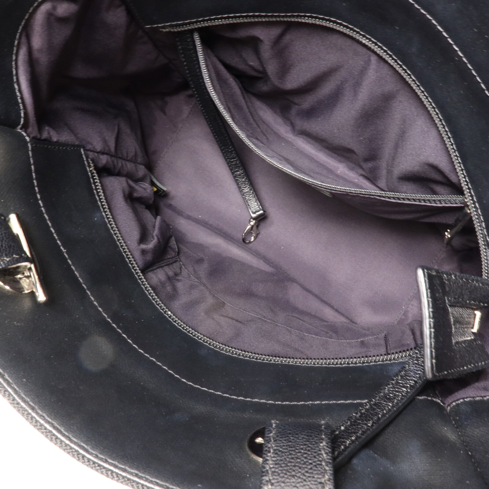 CHANEL 塗層帆布/尼龍Paris Biarritz手挽袋