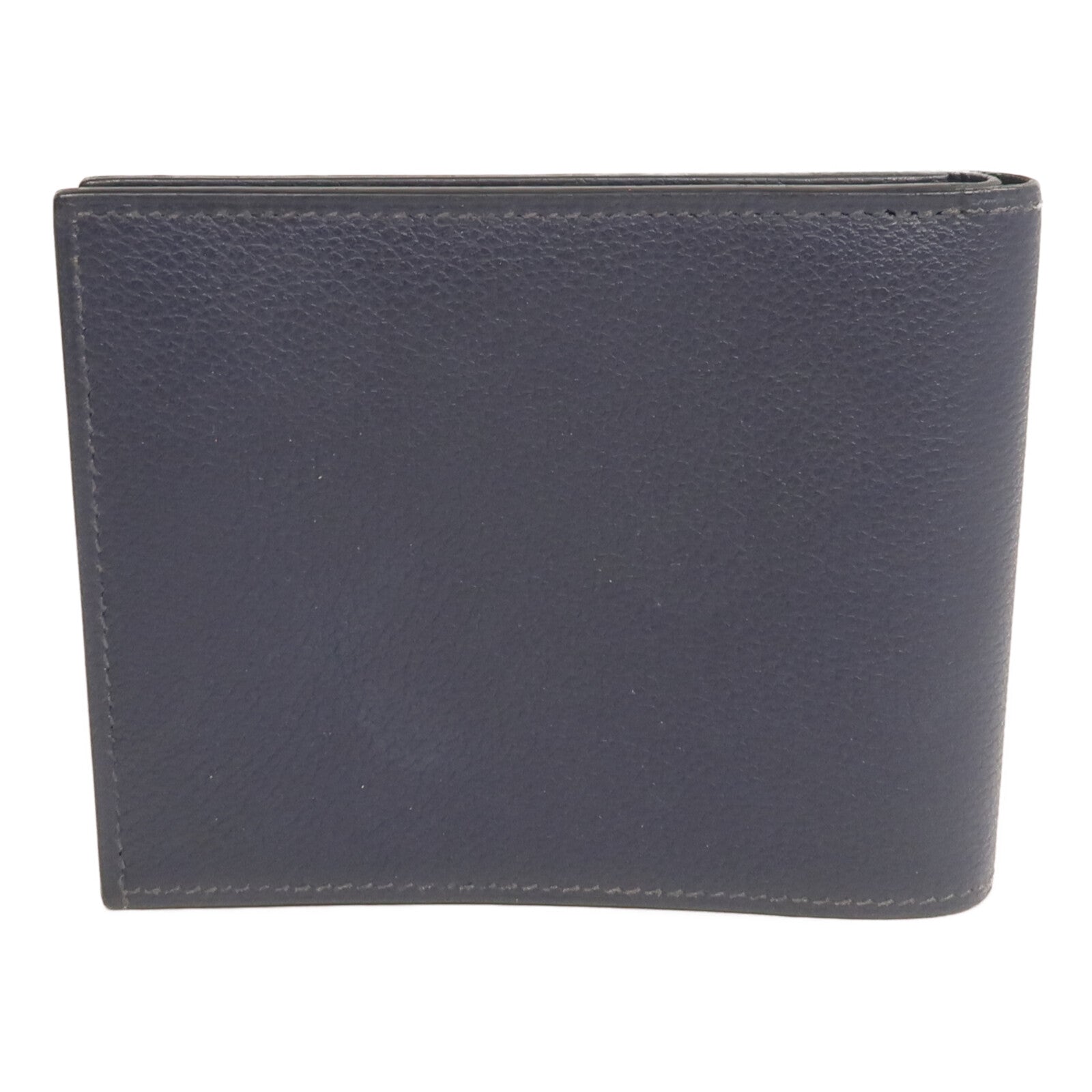 HERMES Evercolor皮革Copernic MC2錢包Bleu Nuit