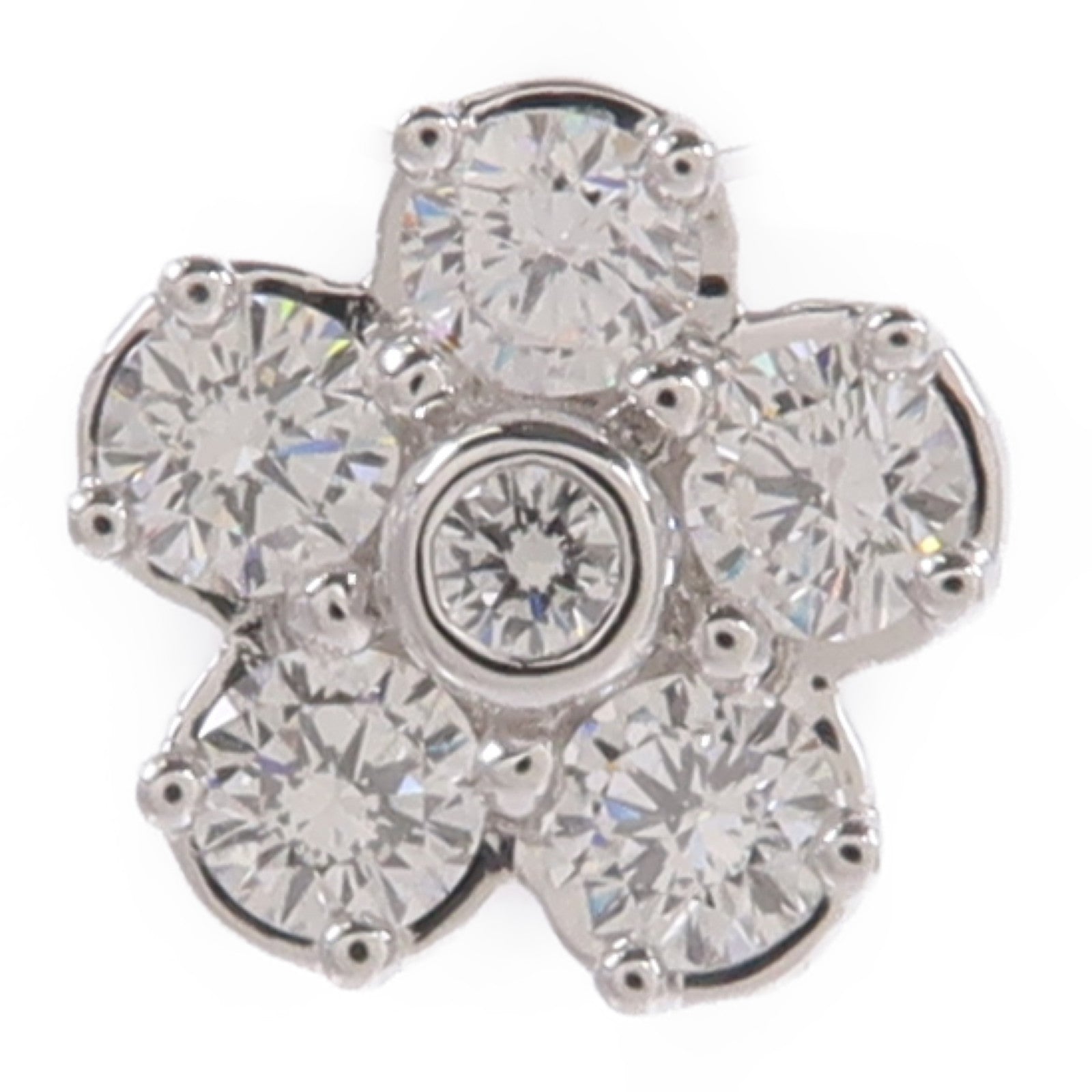 JEWELRY 18K白金Diamond Pendant Top鑽石吊墜