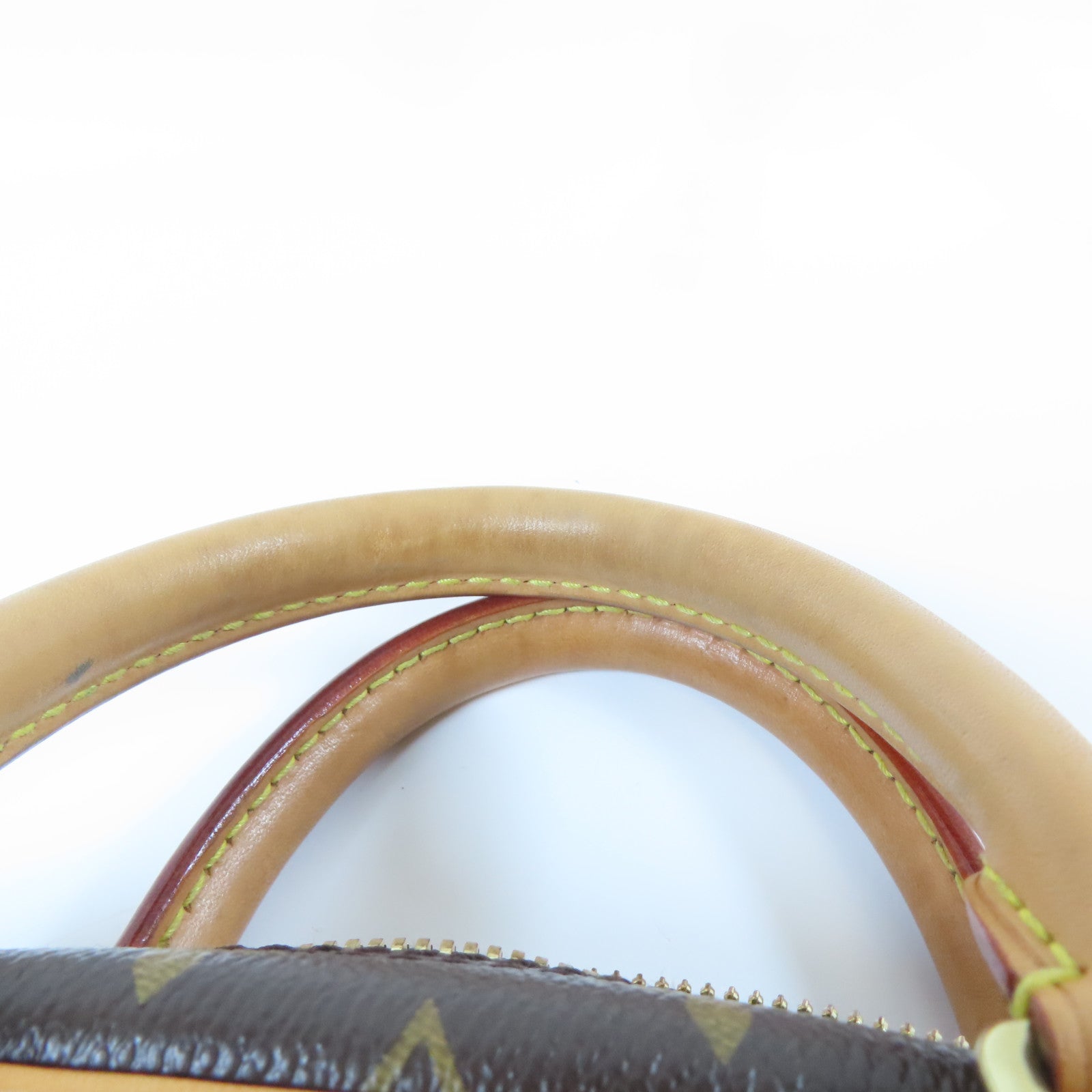 LOUIS VUITTON Monogram Trouville Handbag金扣手挽袋啡色