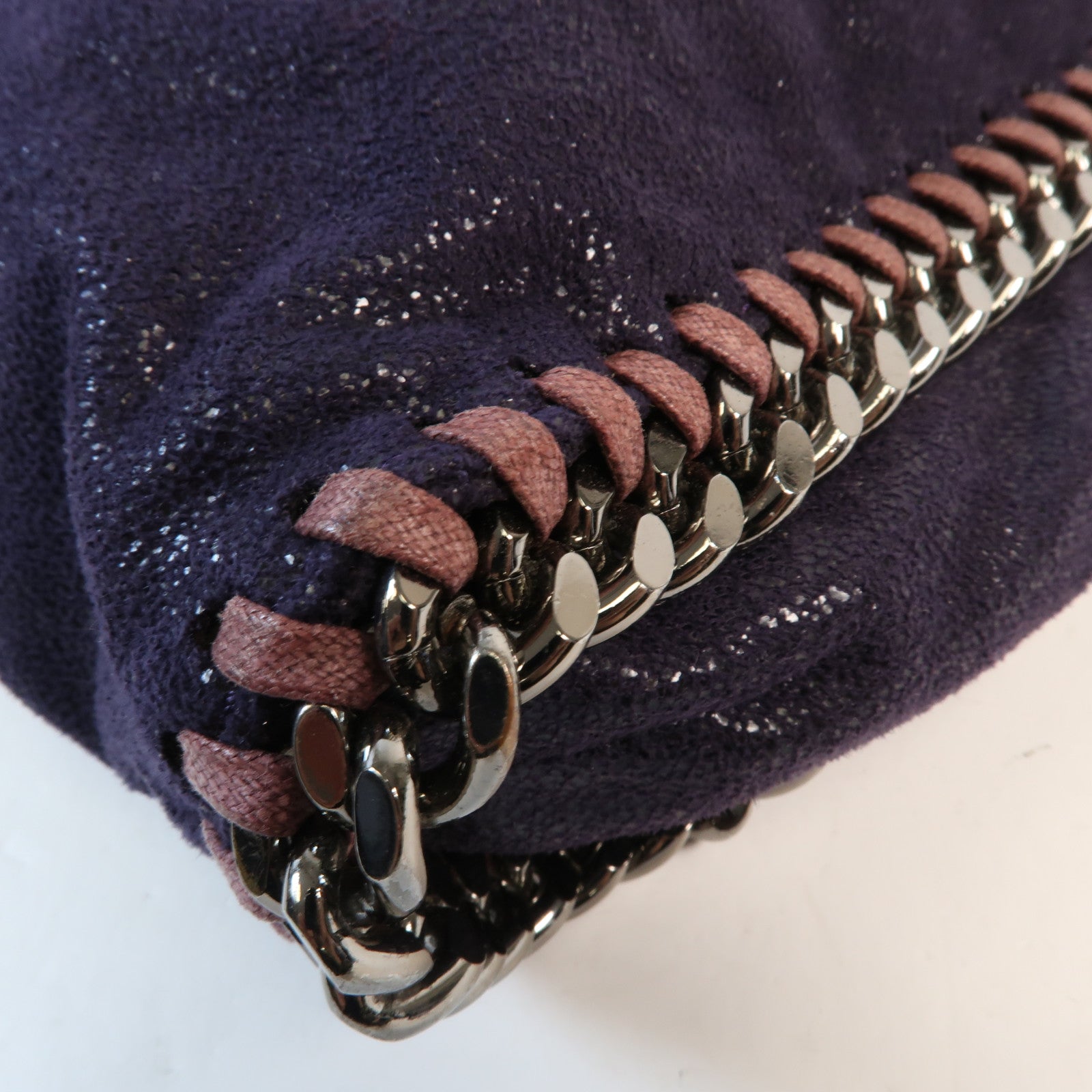 SELECTION 聚酯纖維Stella Mccartney Chain Bag銀扣鏈帶肩背袋