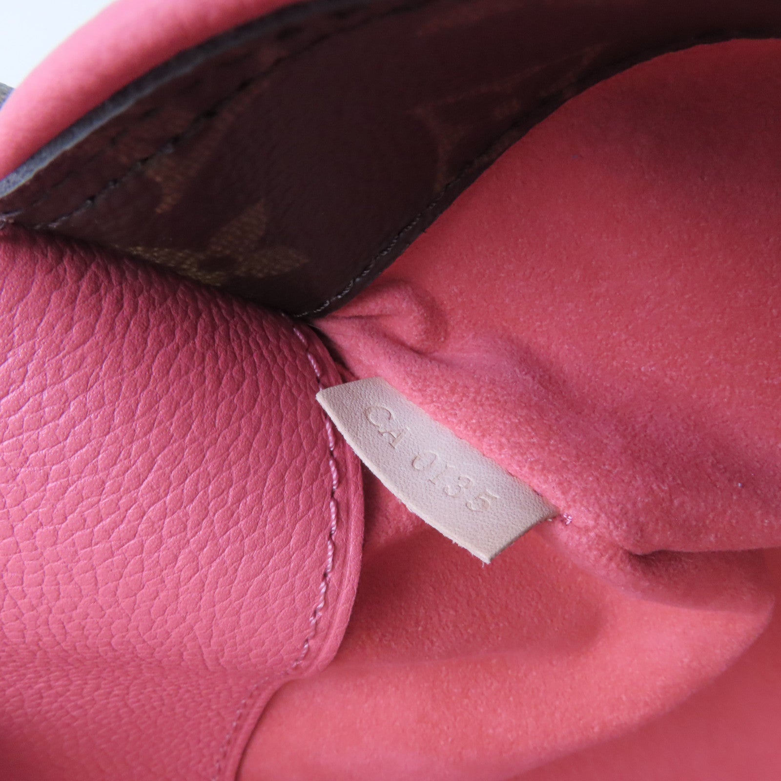LOUIS VUITTON Monogram Pallas 2Way Shoulder Bag金扣手挽肩背兩用袋啡色/粉紅色