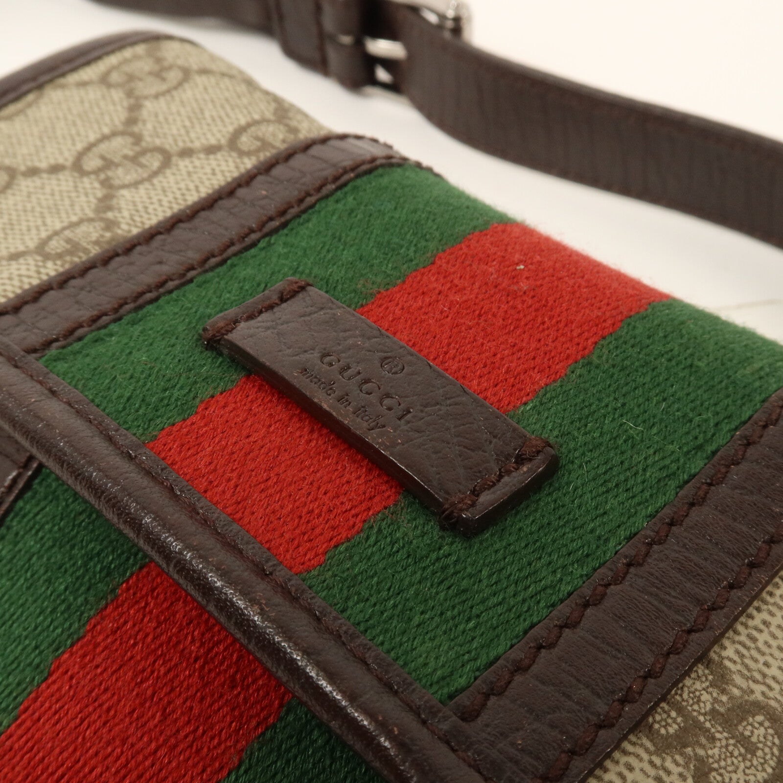 GUCCI 塗層帆布Waist Bag腰包