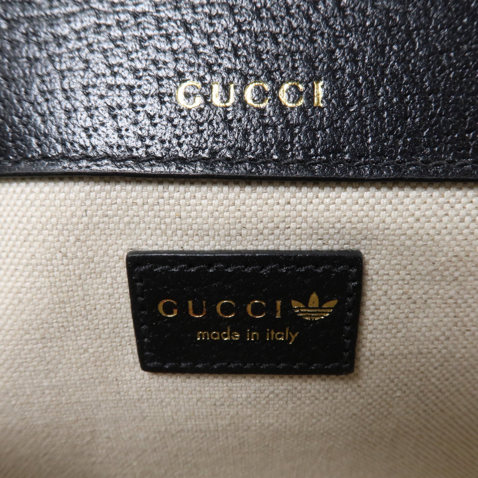 GUCCI 牛皮皮革Gucci x Adidas Horsebit 1955 Small金扣肩背袋