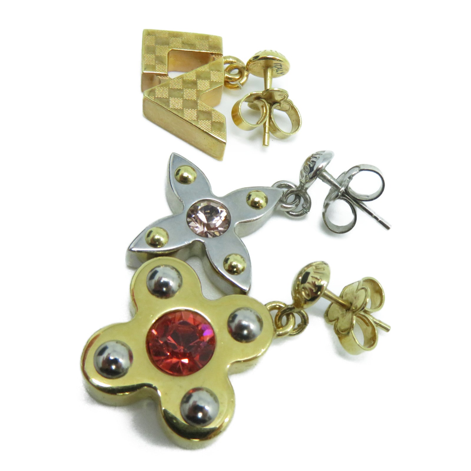 LOUIS VUITTON 【激減優惠】金屬Earrings耳環金色/銀色