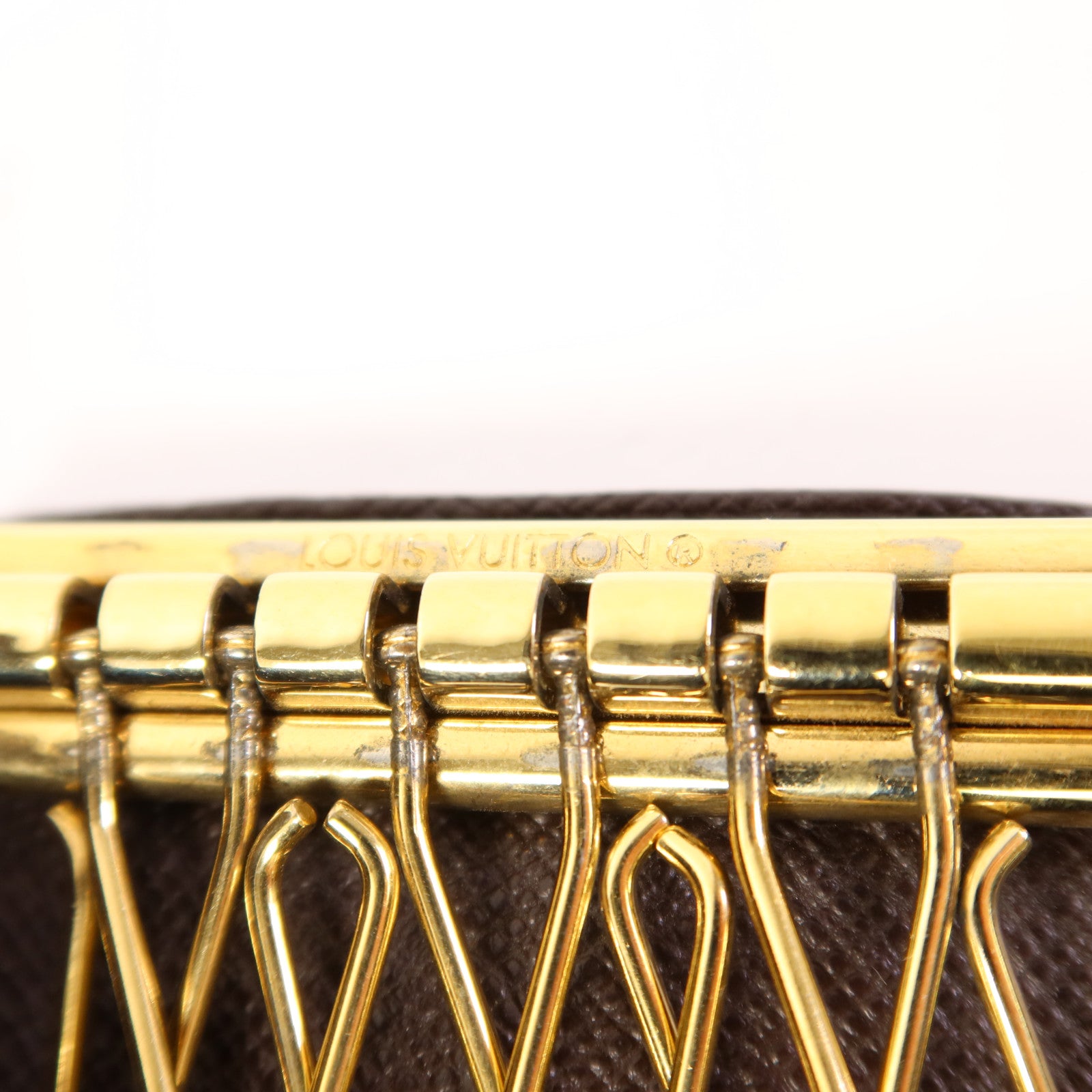 LOUIS VUITTON Damier Key Case金扣鎖匙包