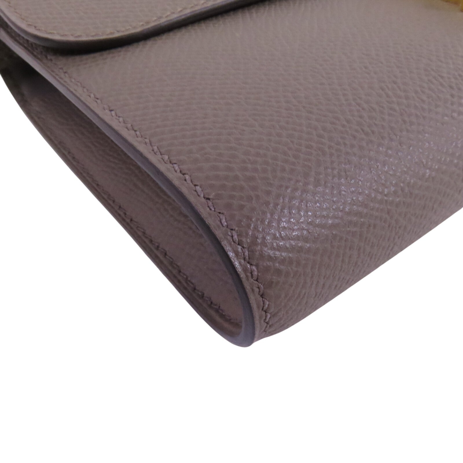 HERMES Epsom皮革Constance To Go金扣肩背袋