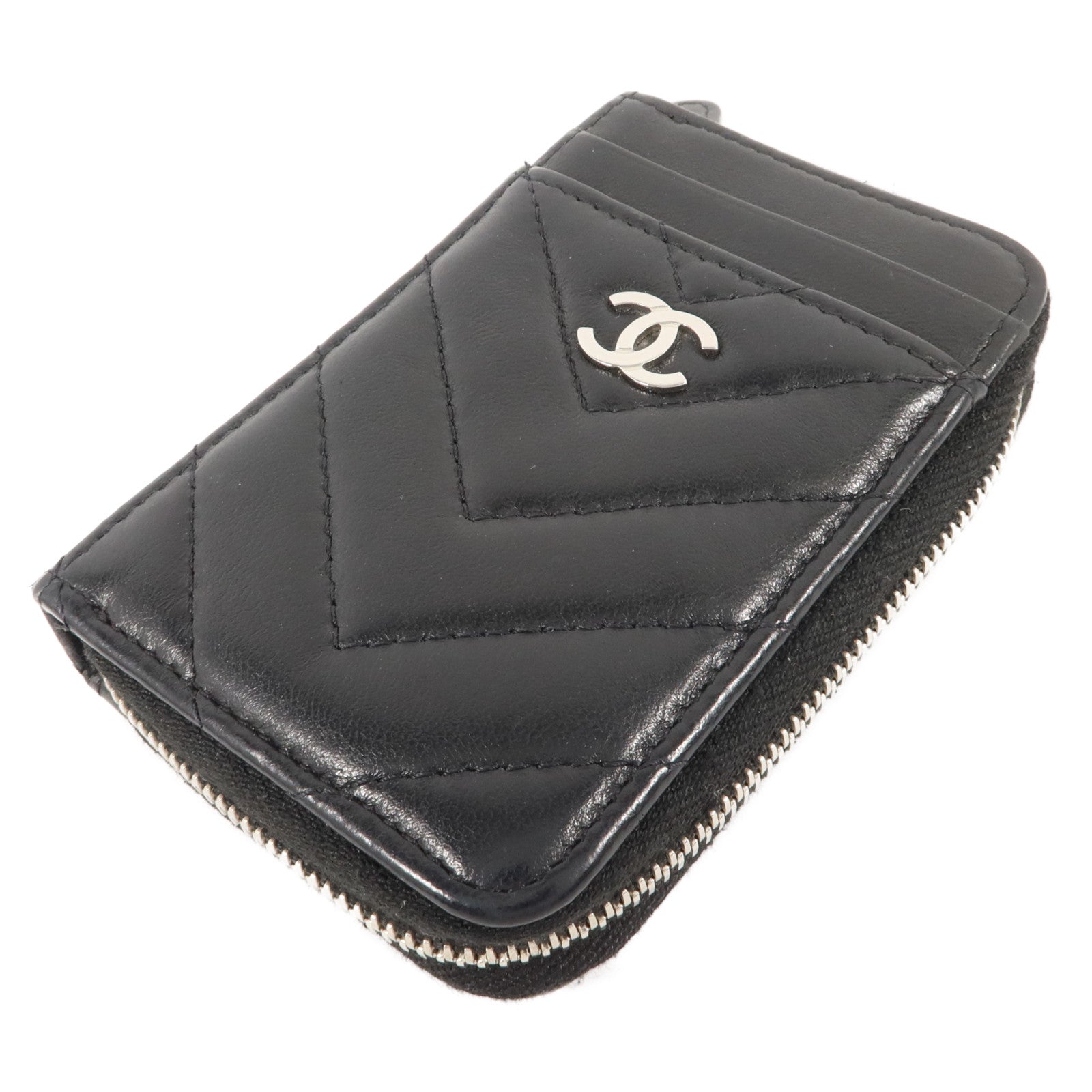 CHANEL 羊皮皮革Card Case卡片套