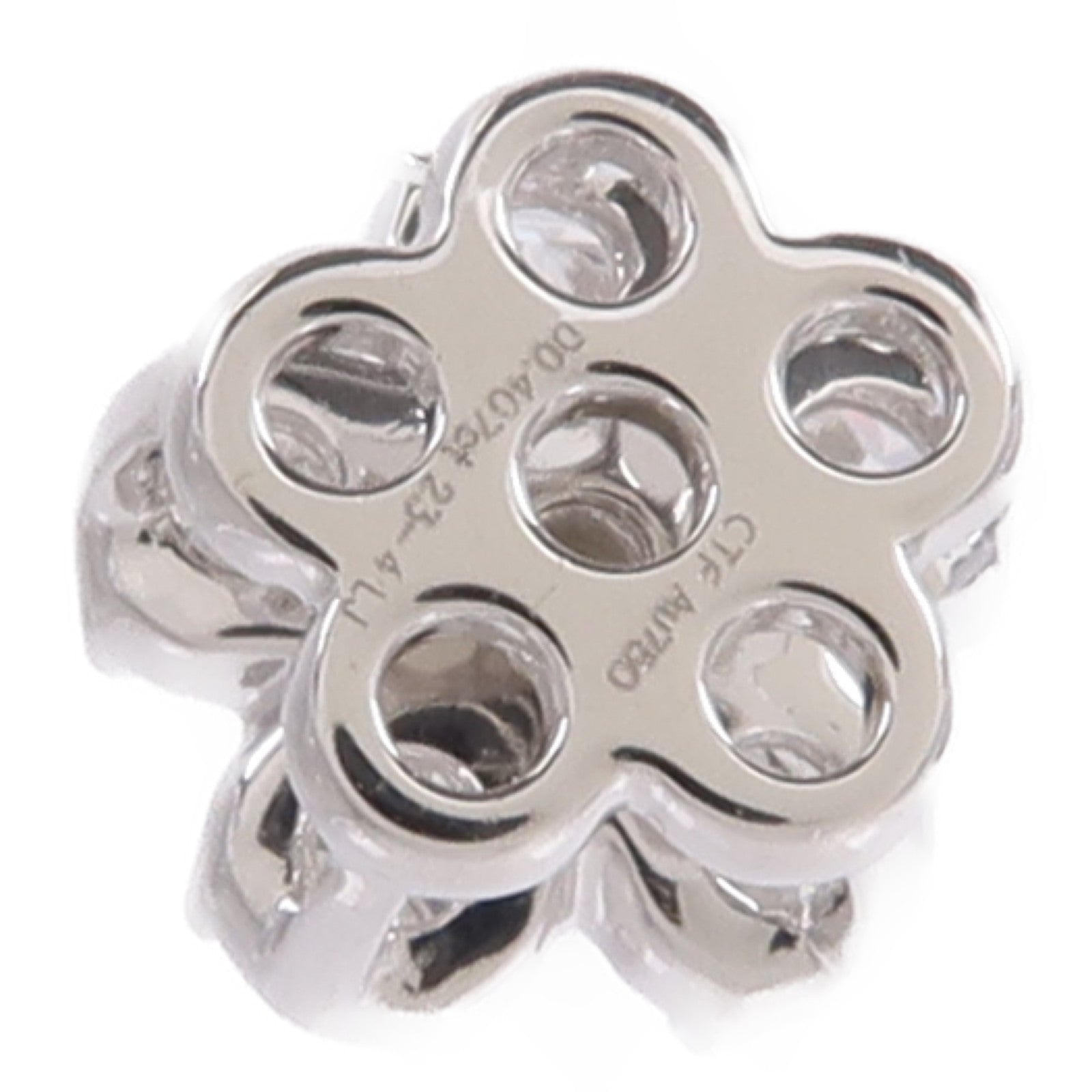 JEWELRY 18K白金Diamond Pendant Top鑽石吊墜