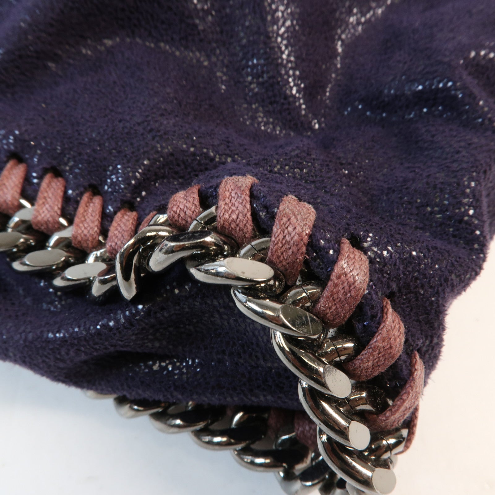 SELECTION 聚酯纖維Stella Mccartney Chain Bag銀扣鏈帶肩背袋