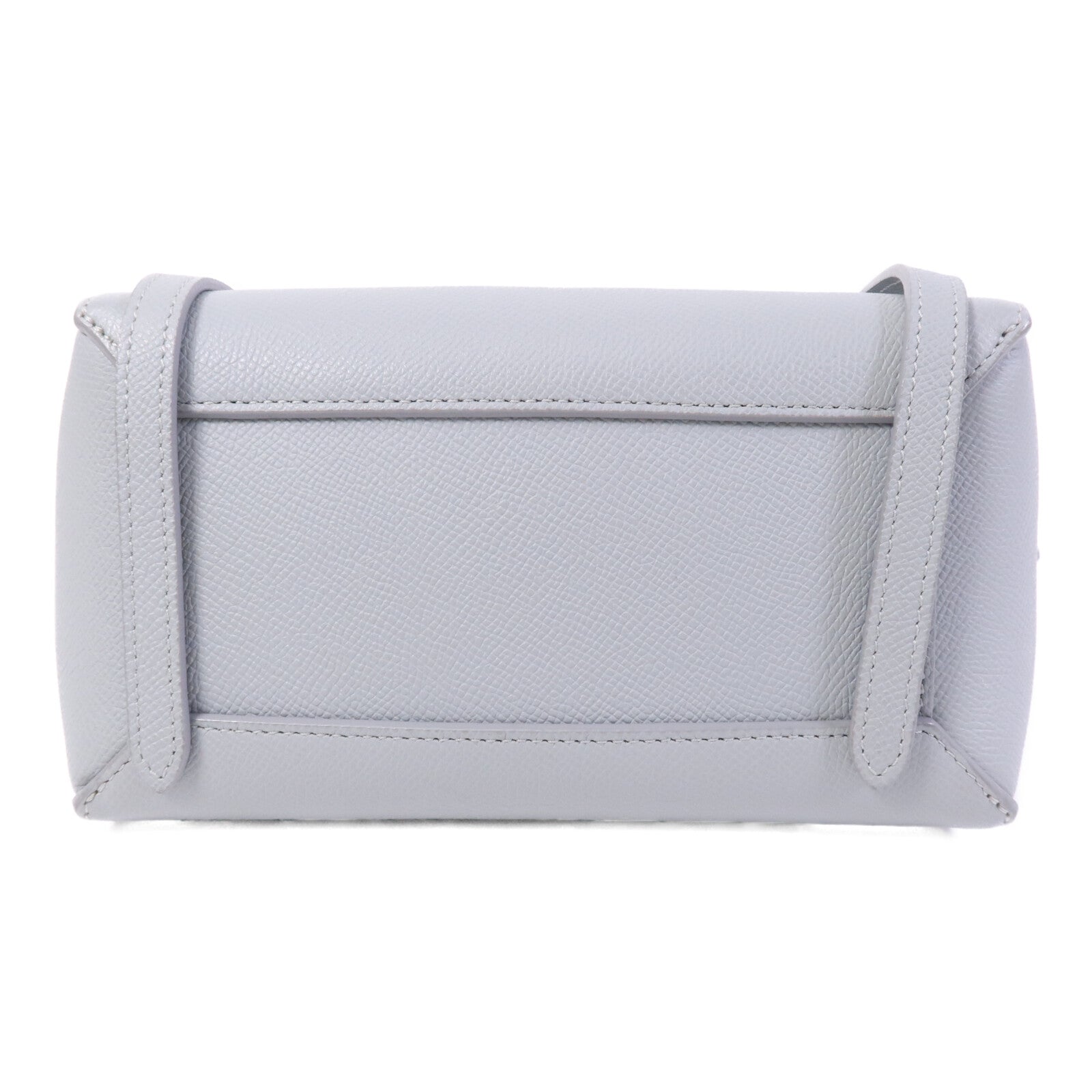 CELINE 牛皮皮革Nano Belt Bag銀扣手挽肩背兩用袋
