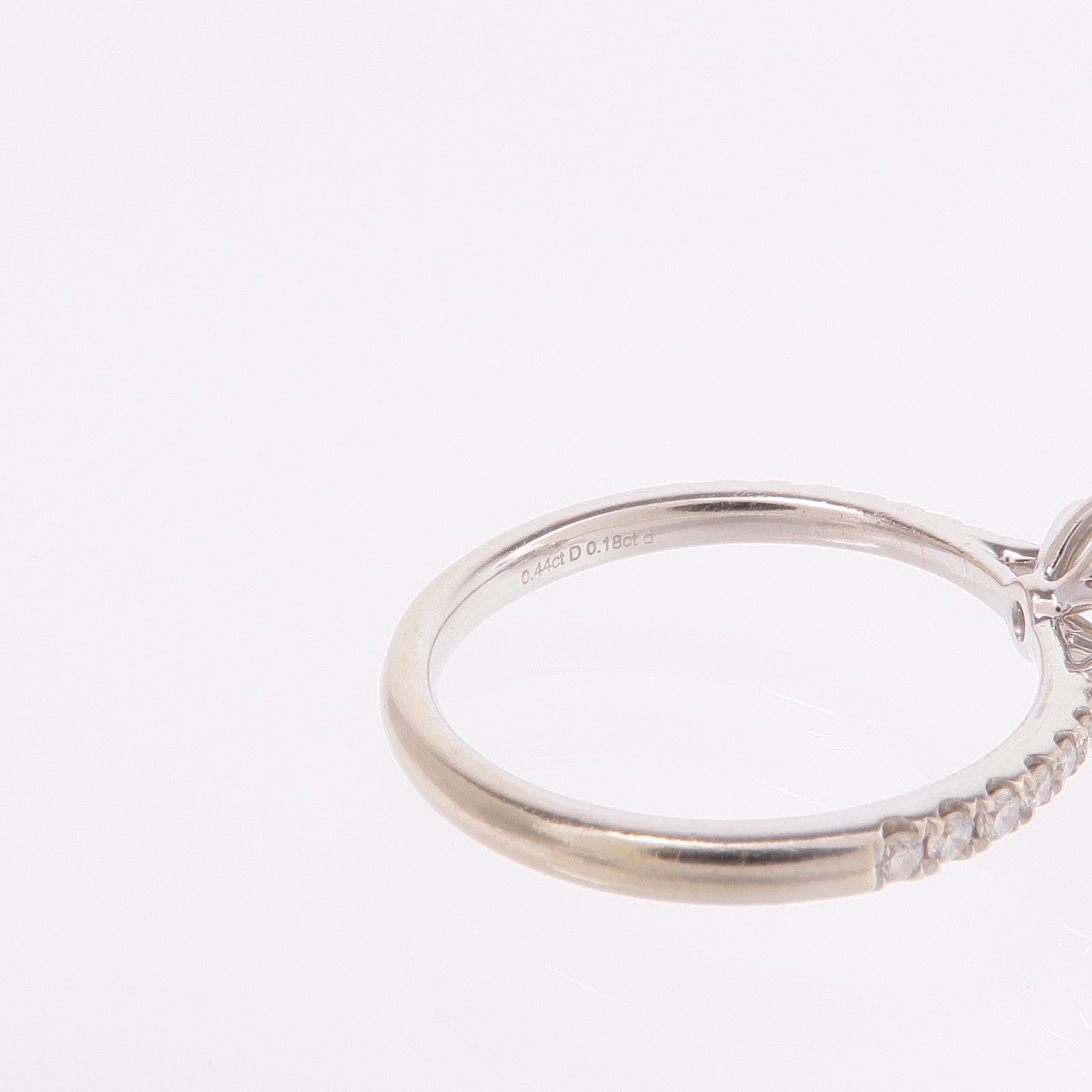 JEWELRY 【激減優惠】18K白金Diamond Ring鑽石戒指US#5.5