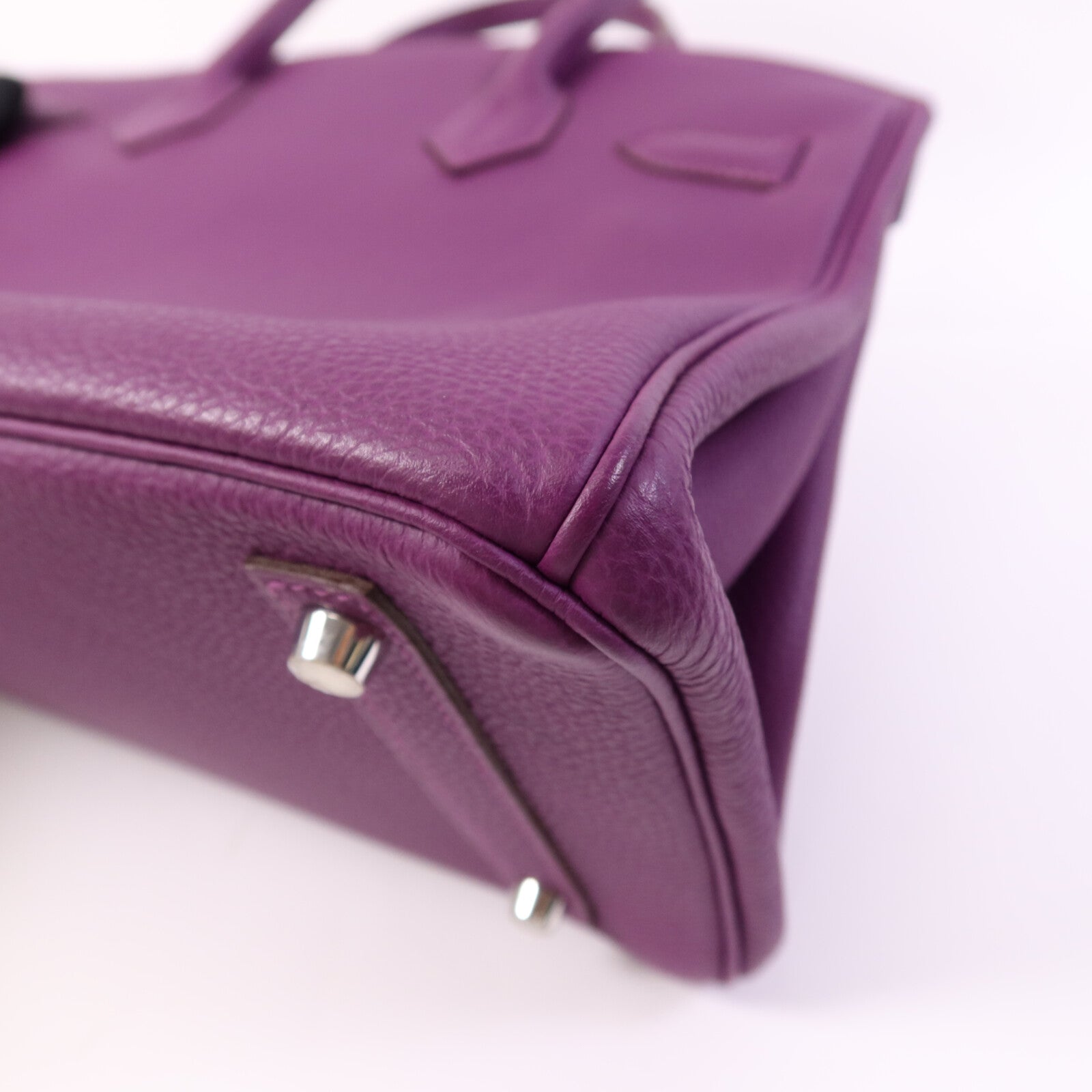 HERMES Togo皮革Birkin 30銀扣手挽袋