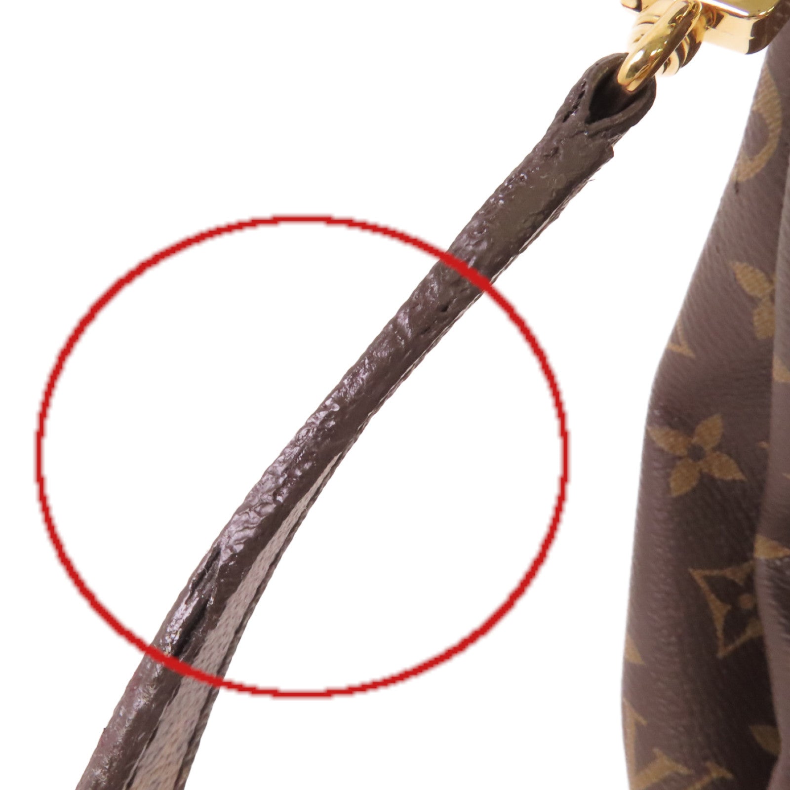 LOUIS VUITTON Monogram Pallas 2Way Shoulder Bag金扣手挽肩背兩用袋啡色/粉紅色