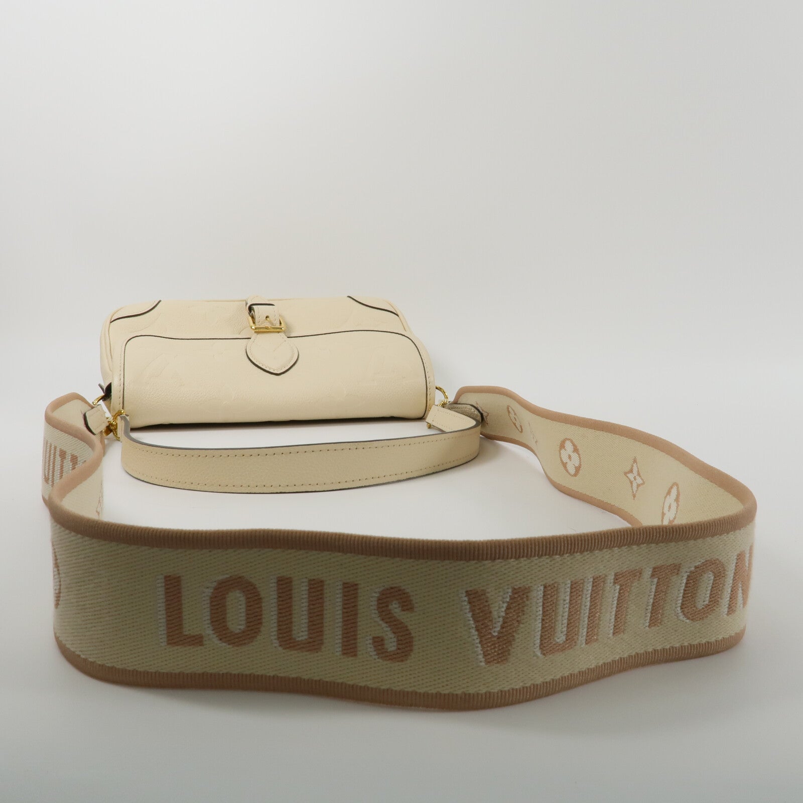 LOUIS VUITTON Monogram Empreinte Diane手挽肩背兩用袋