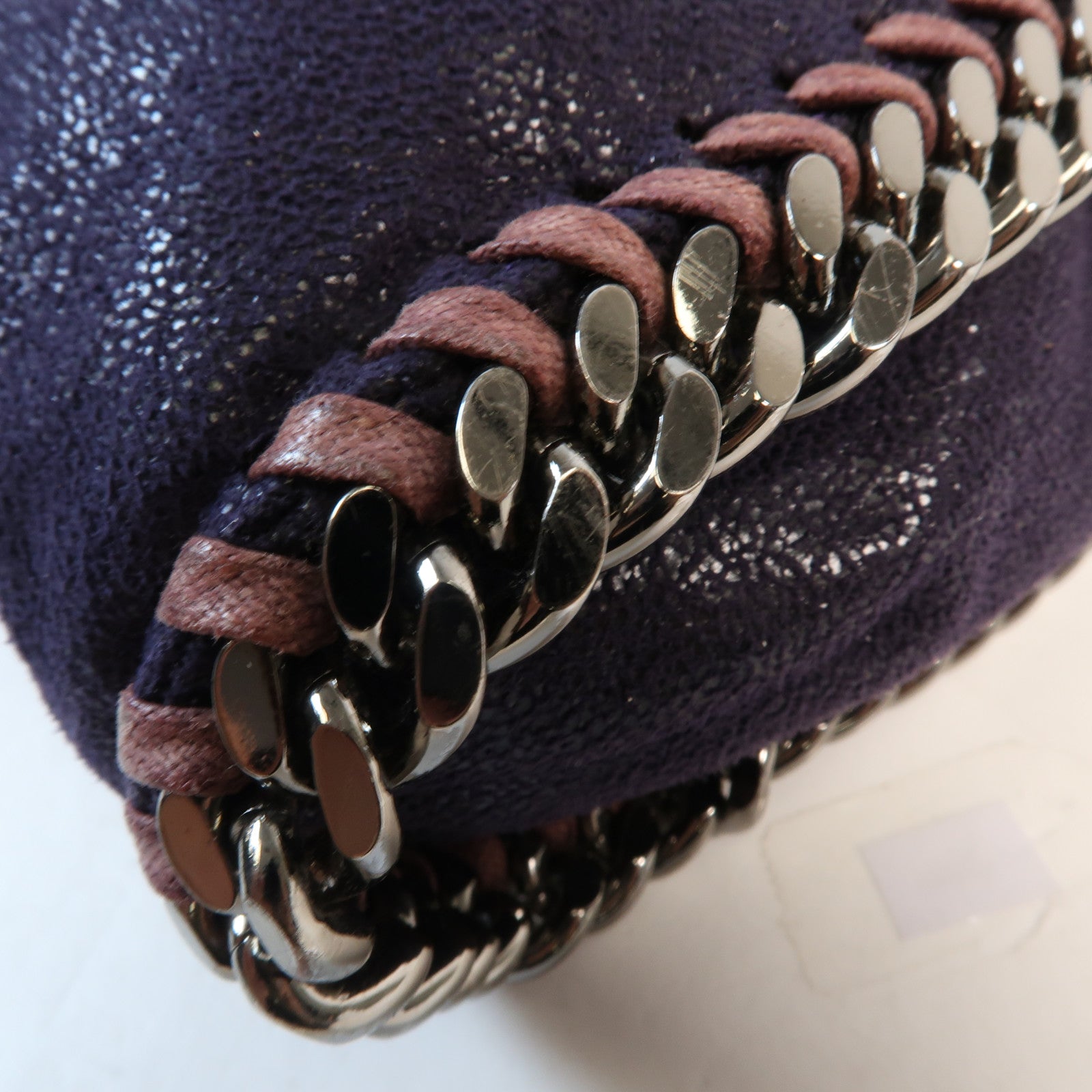 SELECTION 聚酯纖維Stella Mccartney Chain Bag銀扣鏈帶肩背袋