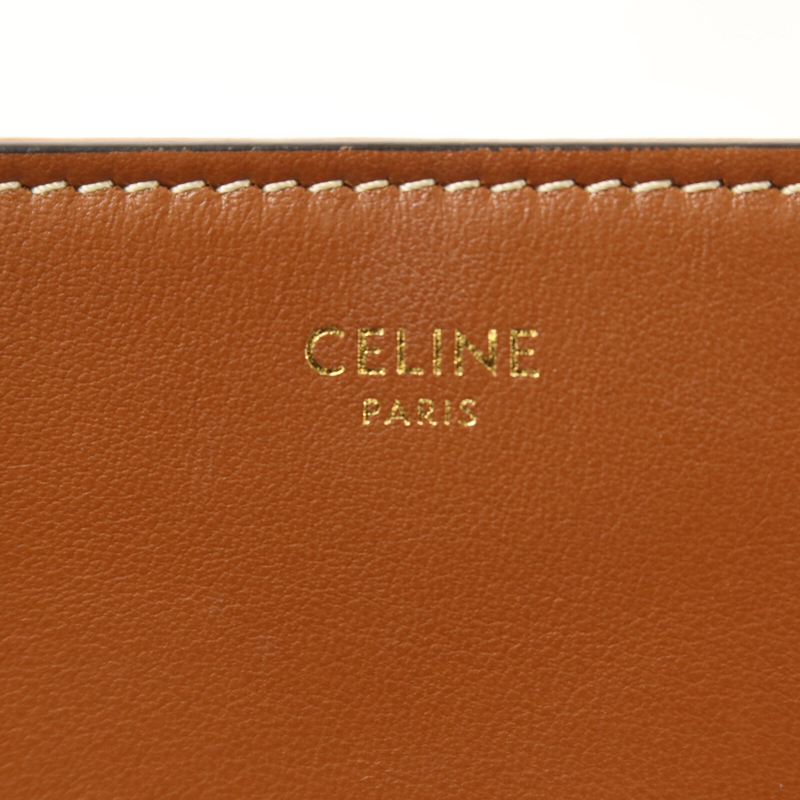 CELINE 牛皮皮革Medium Tabou金扣肩背袋