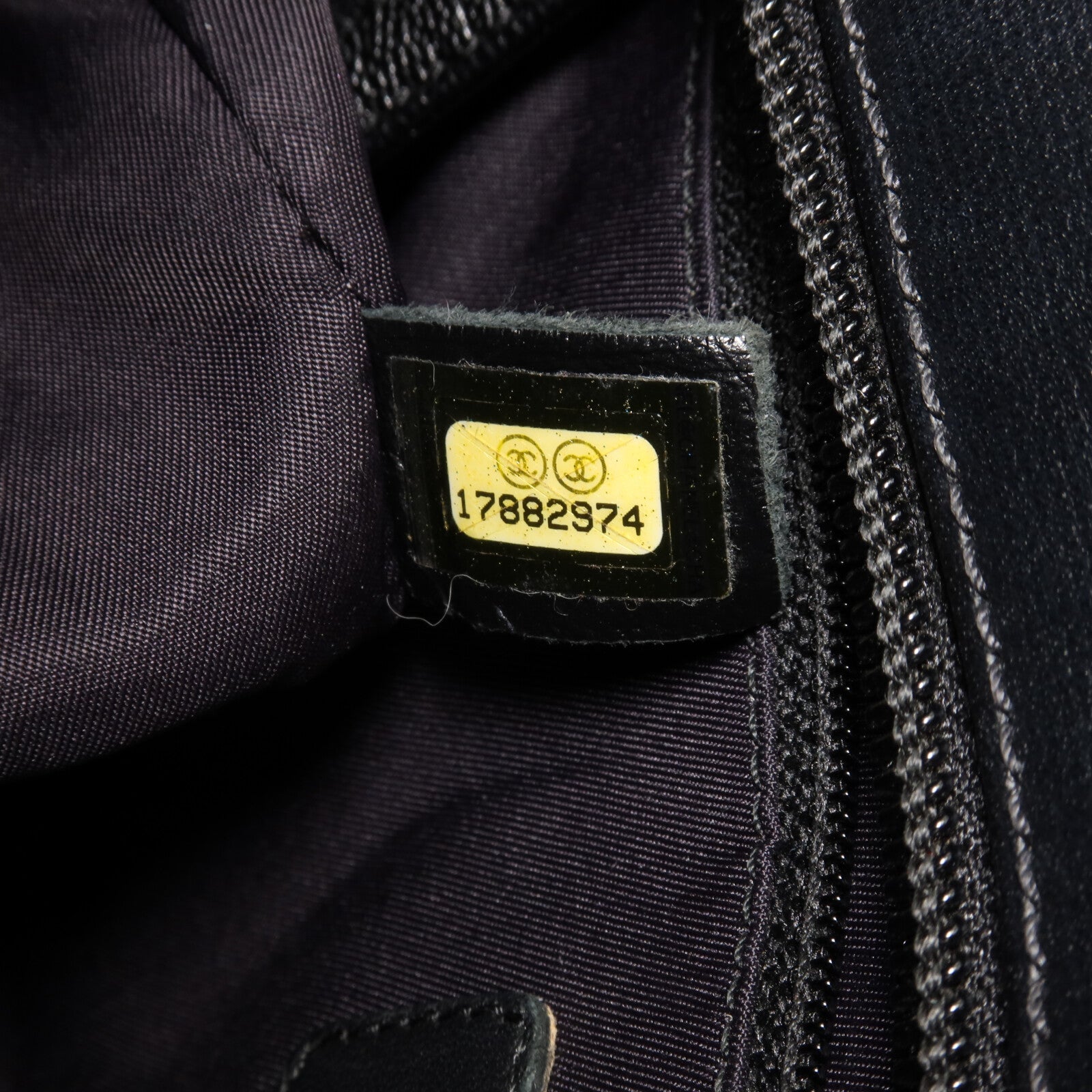 CHANEL 塗層帆布/尼龍Paris Biarritz手挽袋