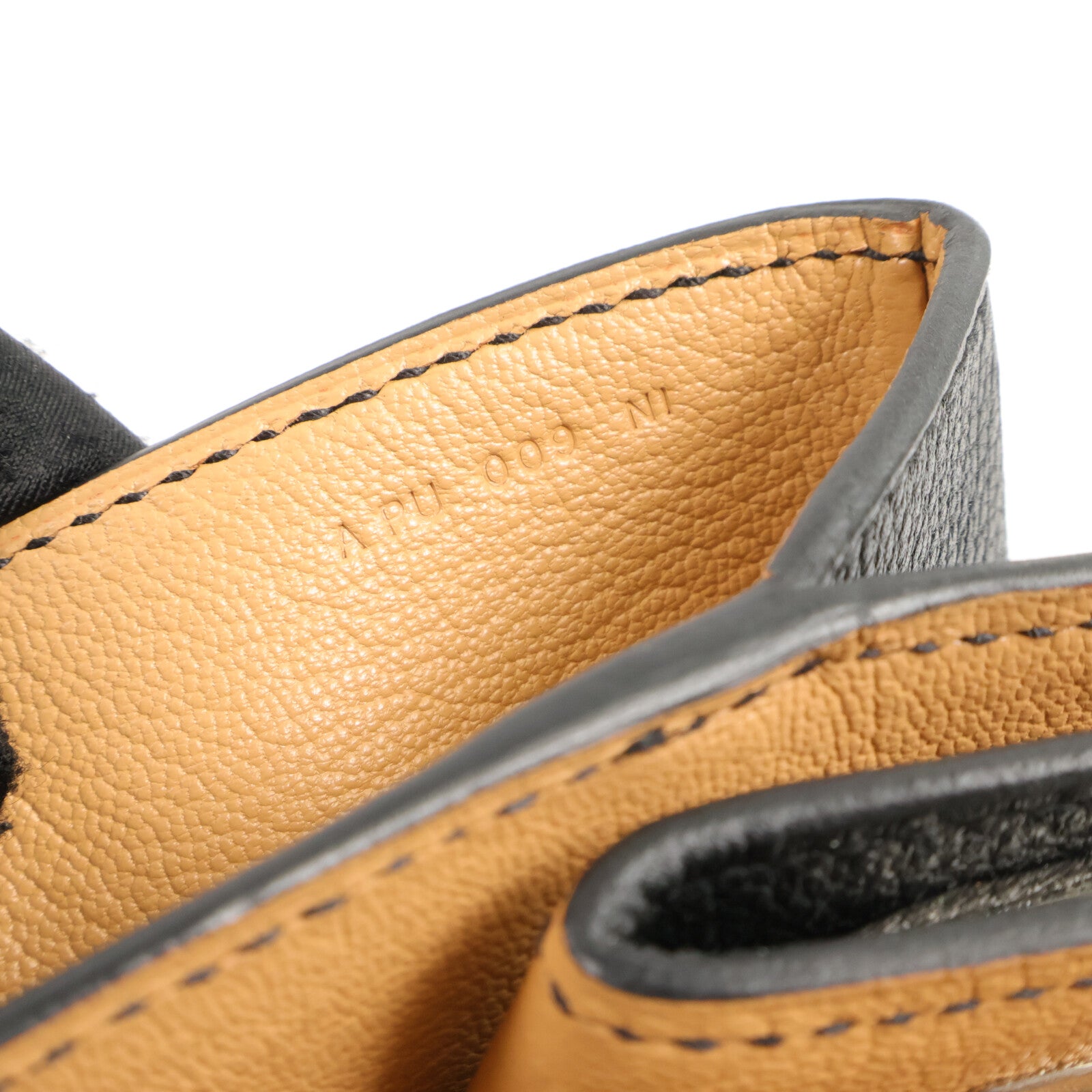 HERMES Novillo Opli 28肩背袋Noir/Toffee