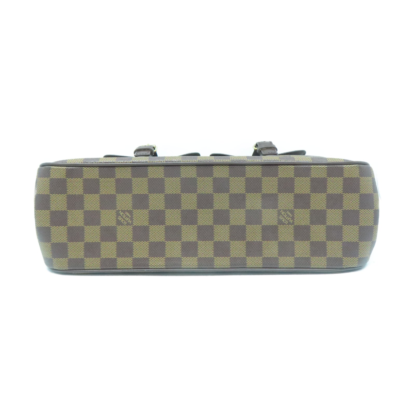 LOUIS VUITTON 【激減優惠】Damier Uzes金扣肩背袋啡色