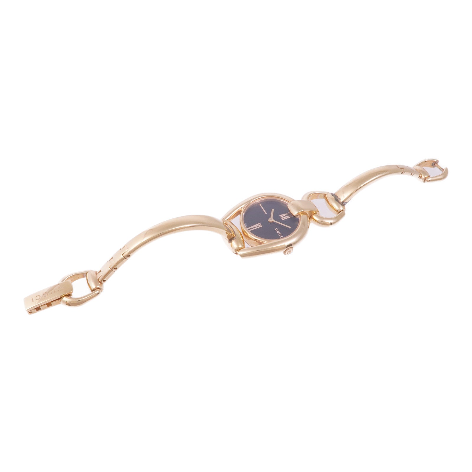 GUCCI Horsebit Rose Gold Steel 139.5