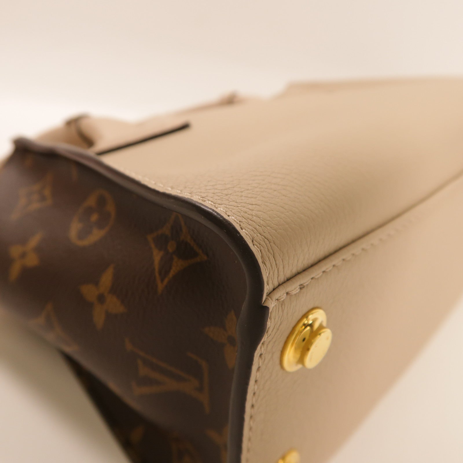 LOUIS VUITTON 牛皮皮革/Monogram On My Side PM手挽肩背兩用袋