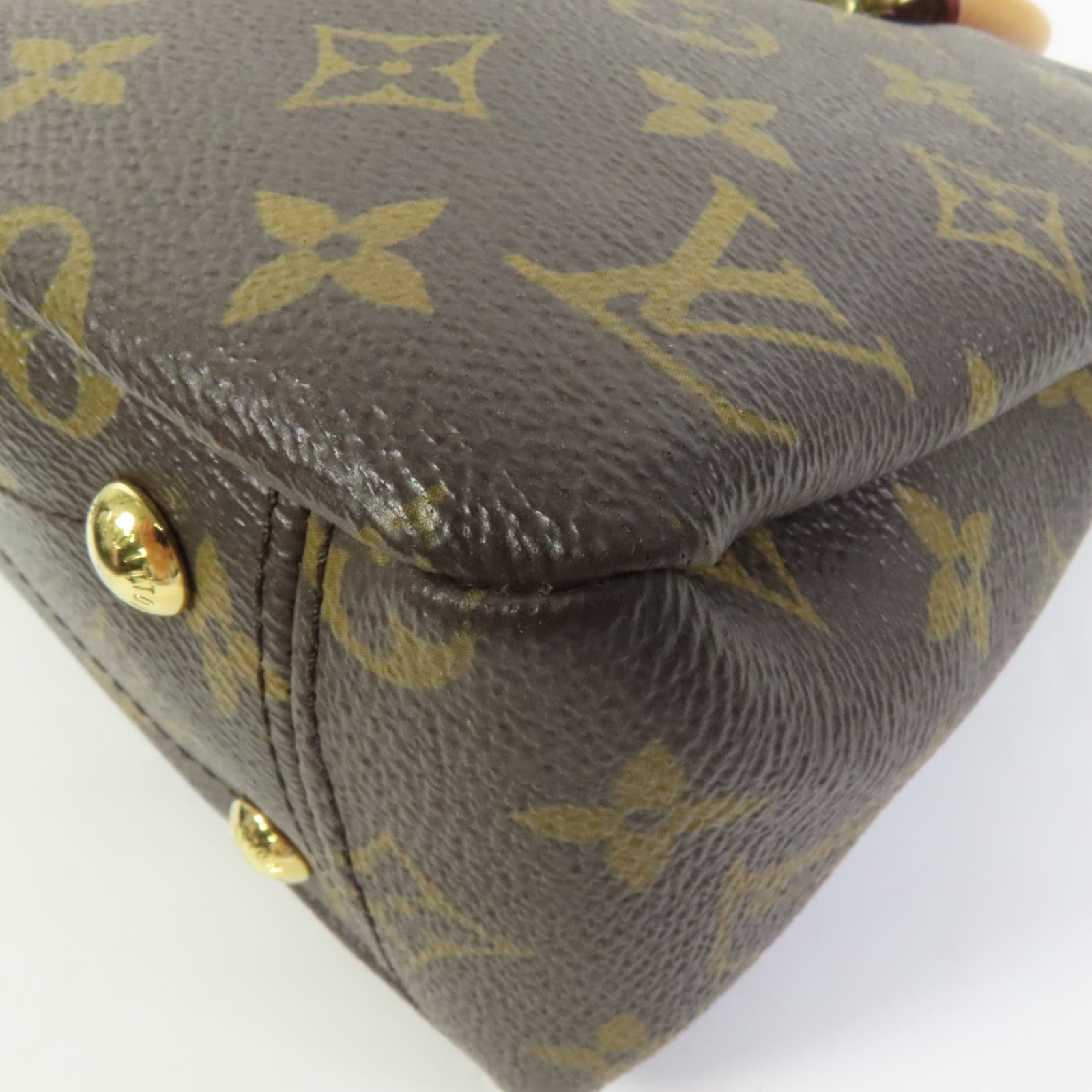 LOUIS VUITTON Monogram Pallas BB金扣手挽肩背兩用袋