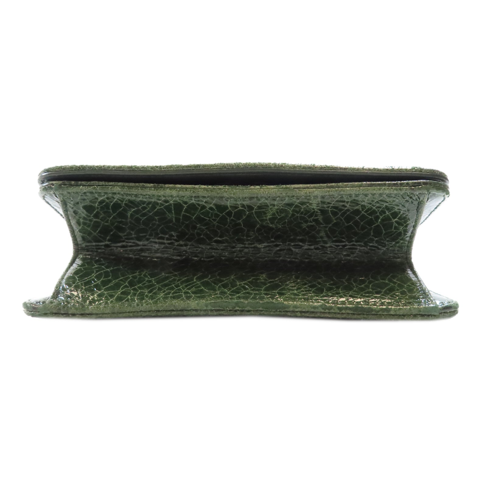 Dior CD GHW Diorama Shoulder Bag M0440 Calfksin Leather Green
