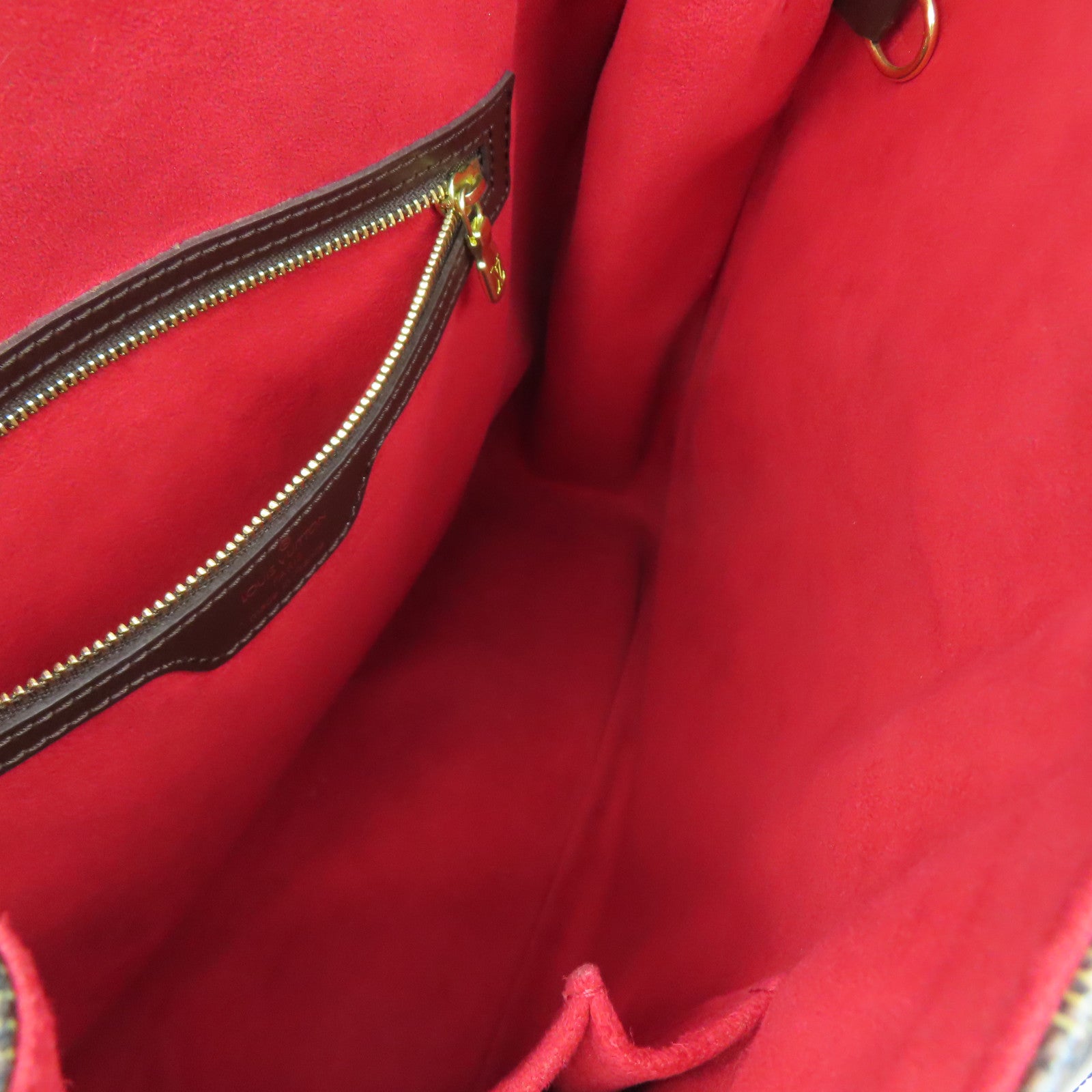 LOUIS VUITTON 【激減優惠】Damier Uzes金扣肩背袋啡色