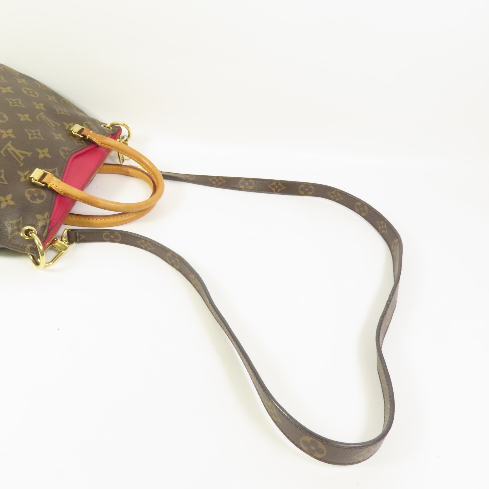 LOUIS VUITTON Monogram Pallas BB金扣手挽肩背兩用袋