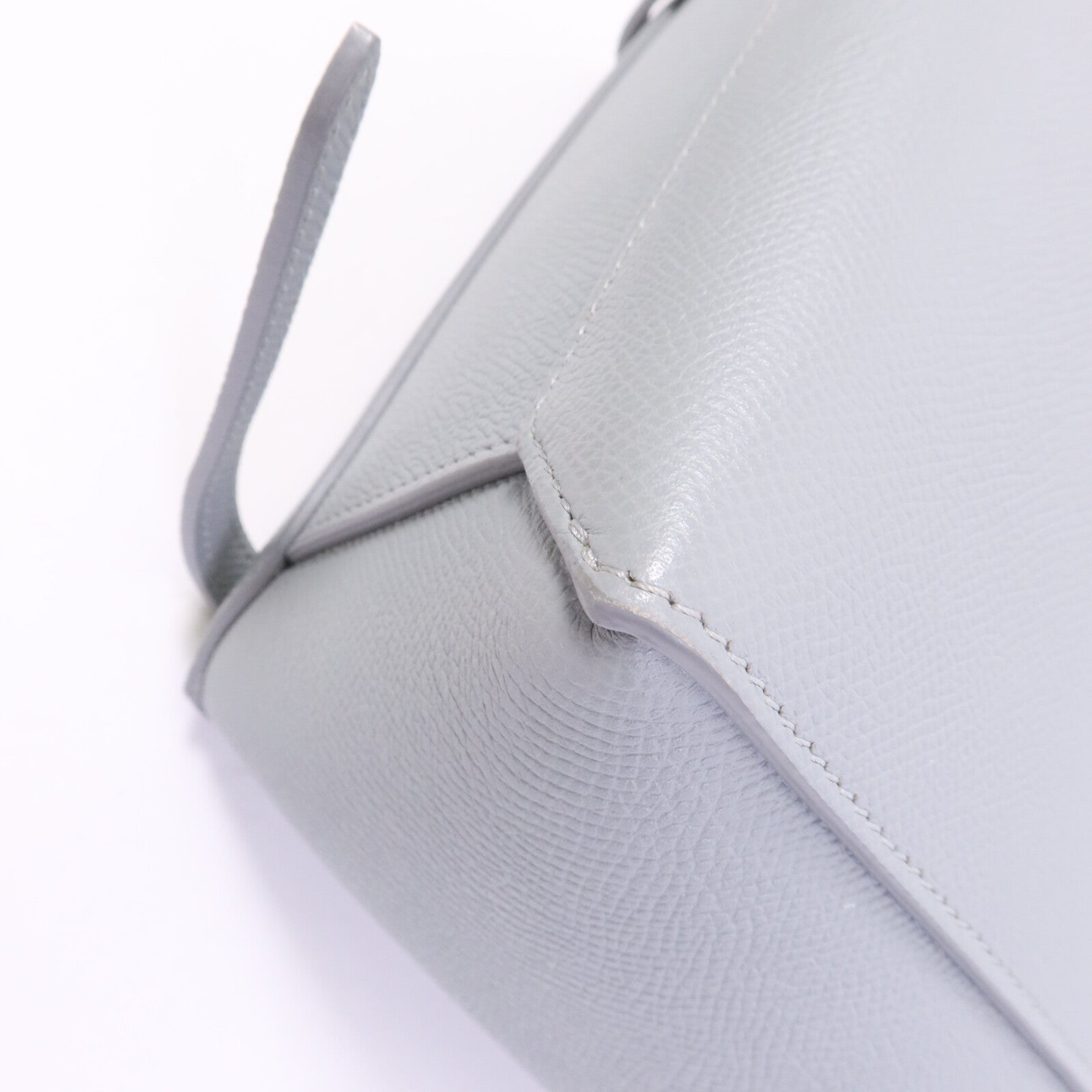 CELINE 牛皮皮革Nano Belt Bag銀扣手挽肩背兩用袋