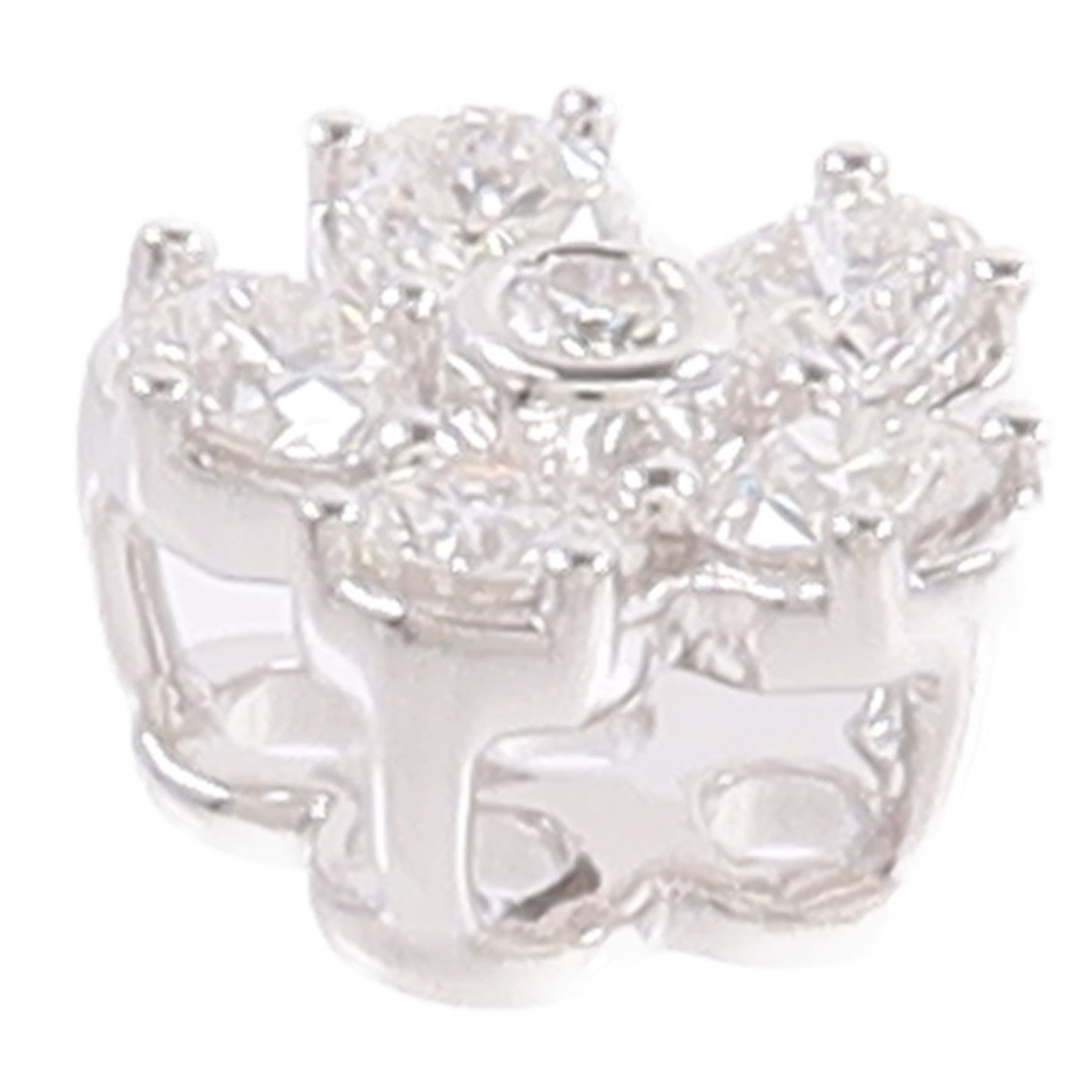 JEWELRY 18K白金Diamond Pendant Top鑽石吊墜