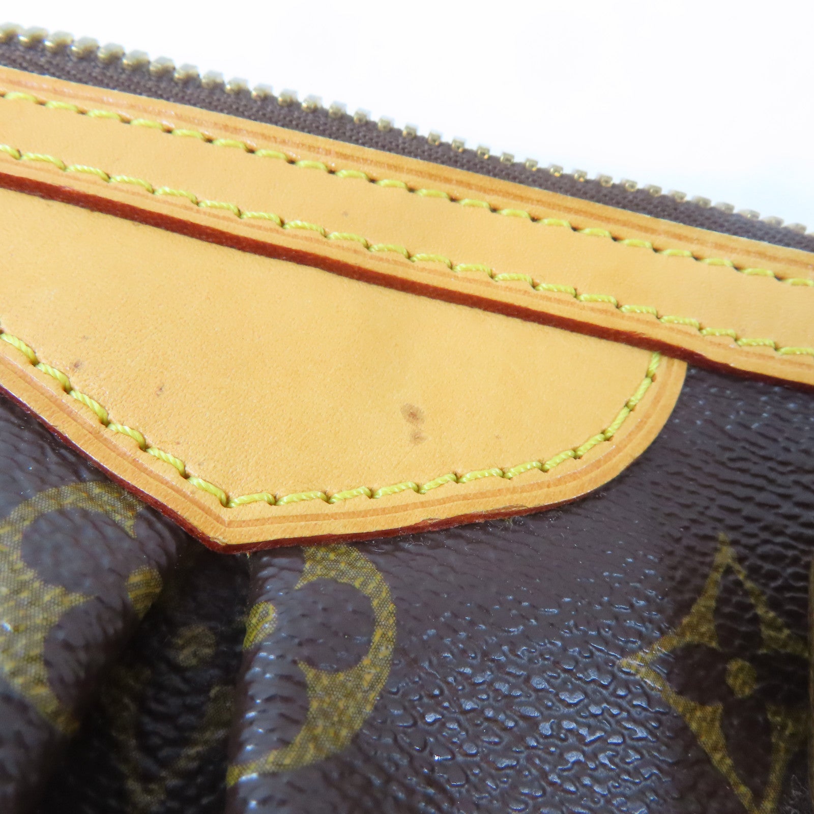LOUIS VUITTON Monogram Palermo PM金扣手挽肩背兩用袋啡色