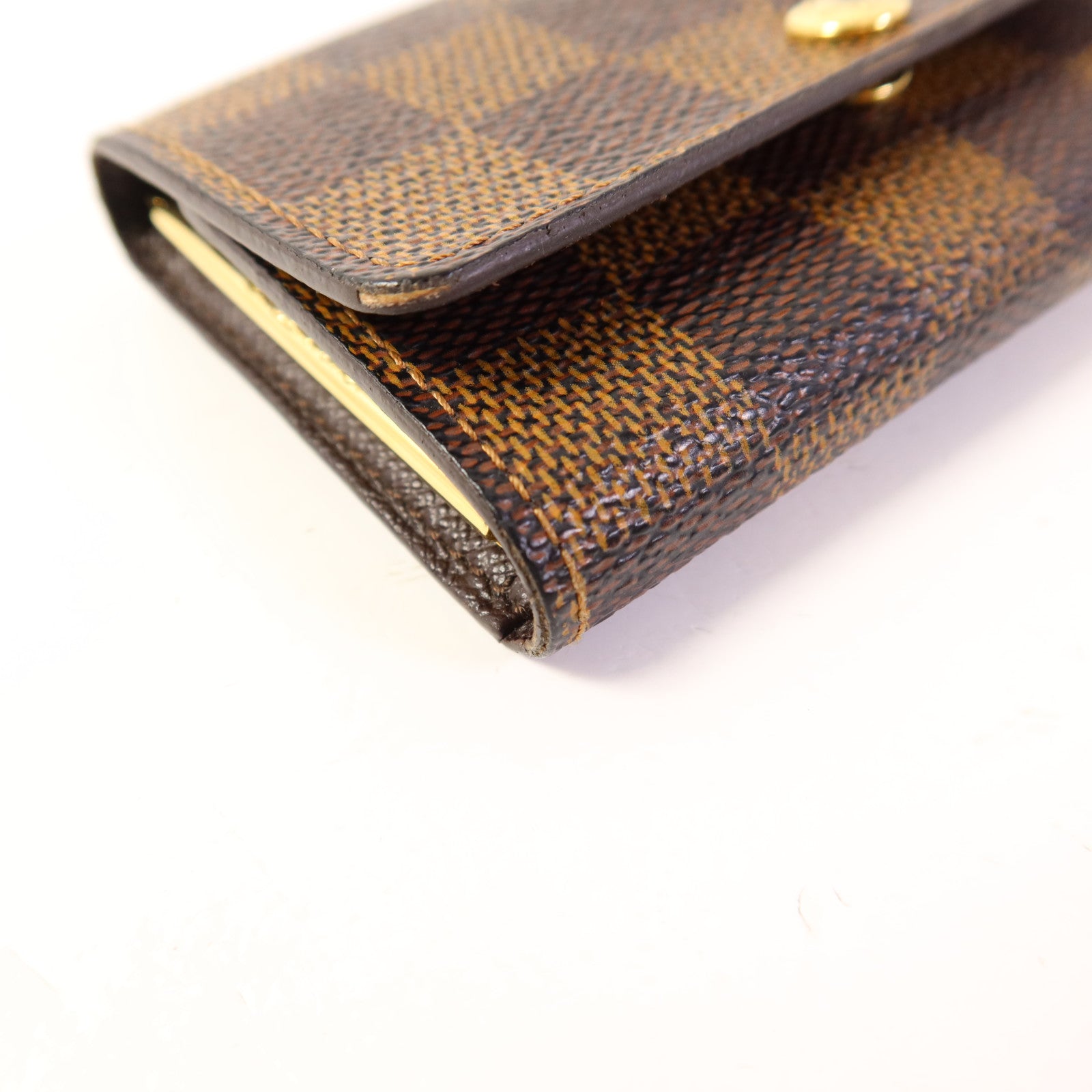 LOUIS VUITTON Damier Key Case金扣鎖匙包