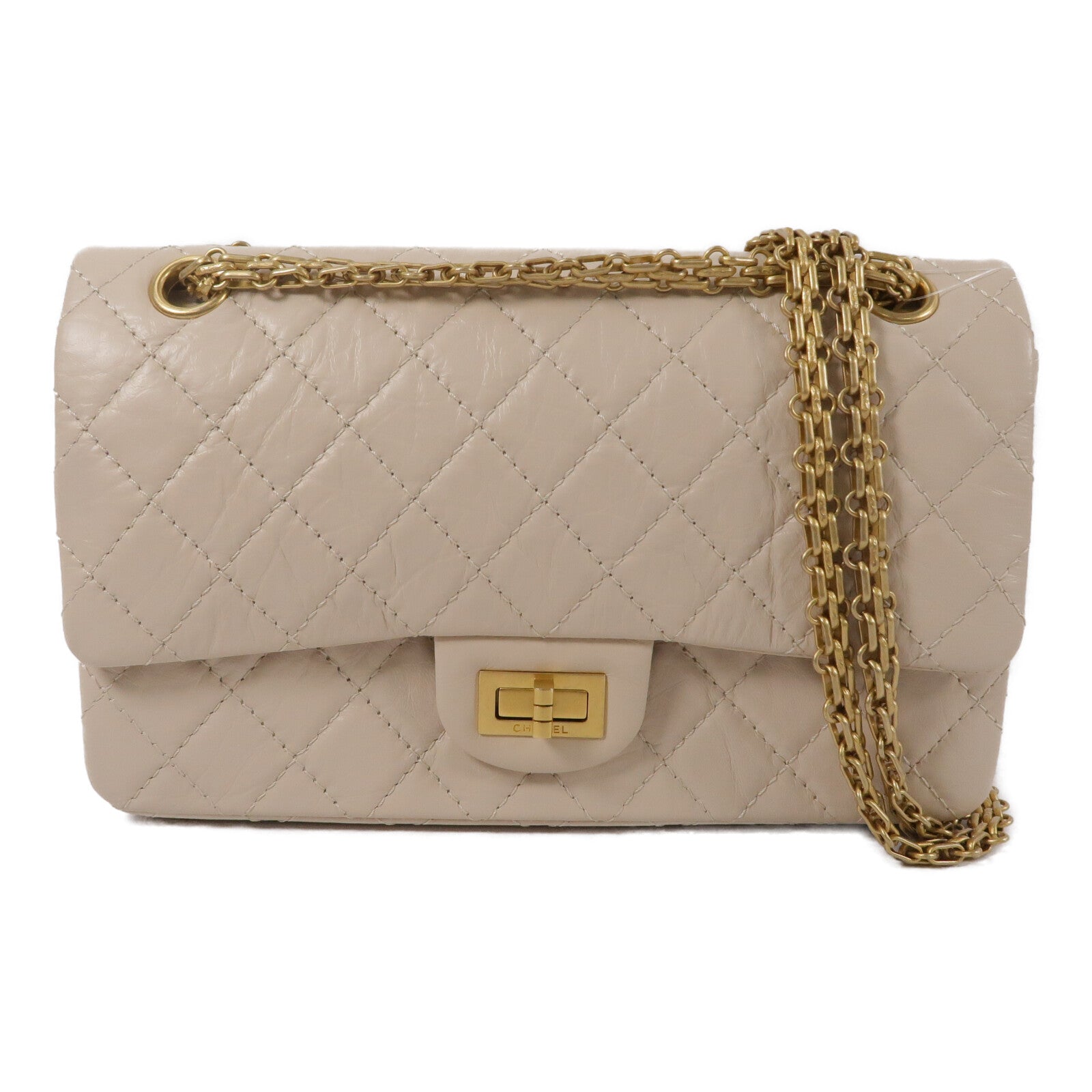 CHANEL 牛皮皮革2.55 Small肩背袋