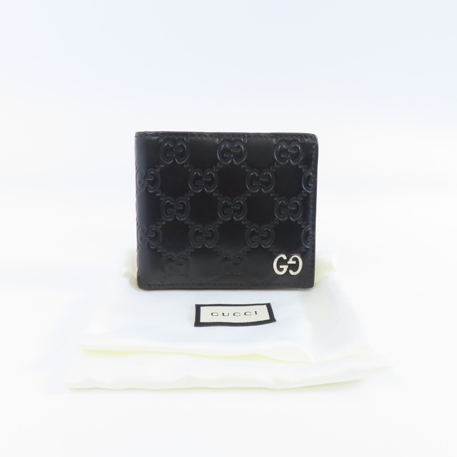 GUCCI 牛皮皮革Wallet錢包黑色