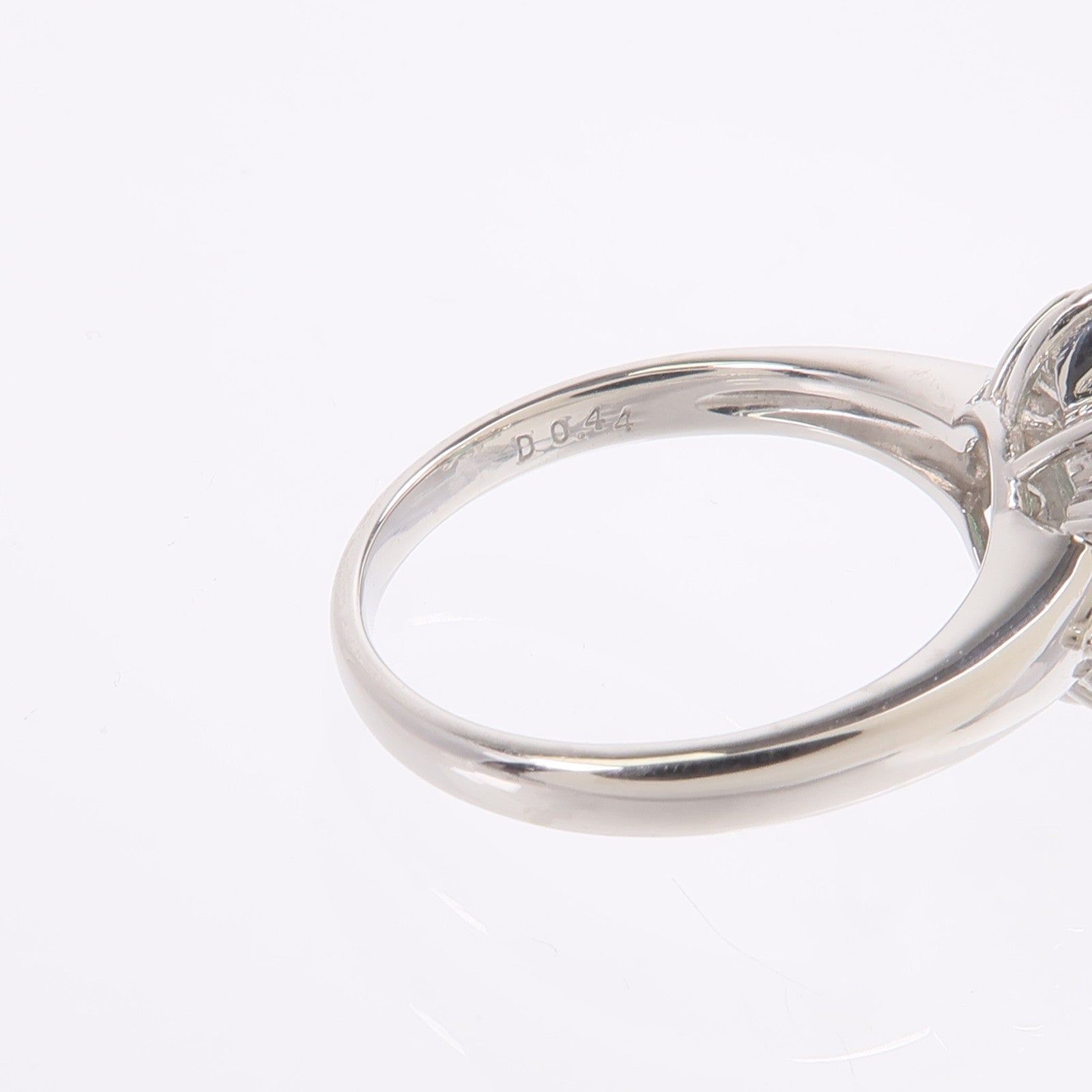 JEWELRY PT900鉑金Emerald Diamond Ring綠寶石/鑽石戒指