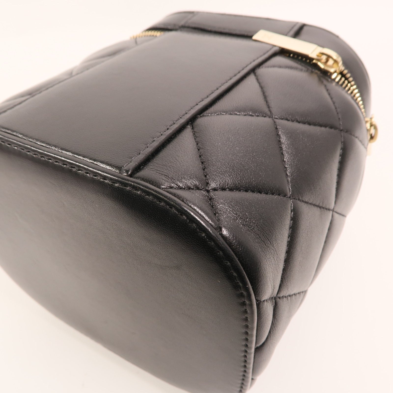 CHANEL 羊皮皮革Shoulder Bag金扣鏈帶手挽肩背兩用袋