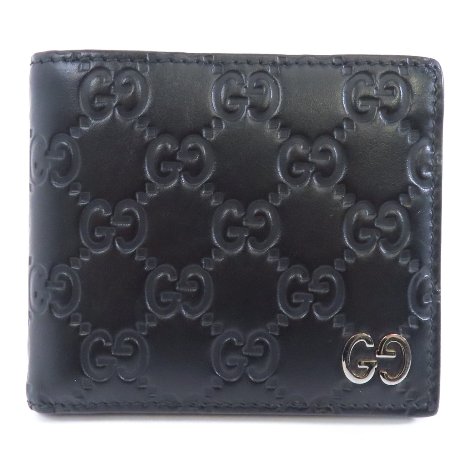 GUCCI 牛皮皮革Wallet錢包黑色