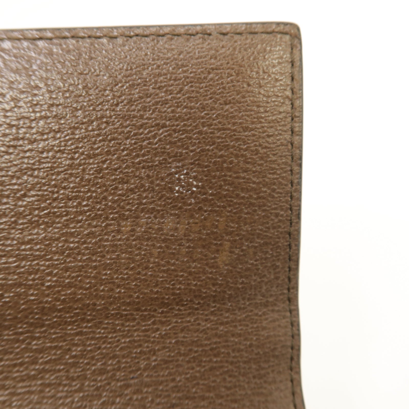 GUCCI 【激減優惠】塗層帆布/皮革Ophidia GG Supreme Long Wallet金扣長錢包啡色