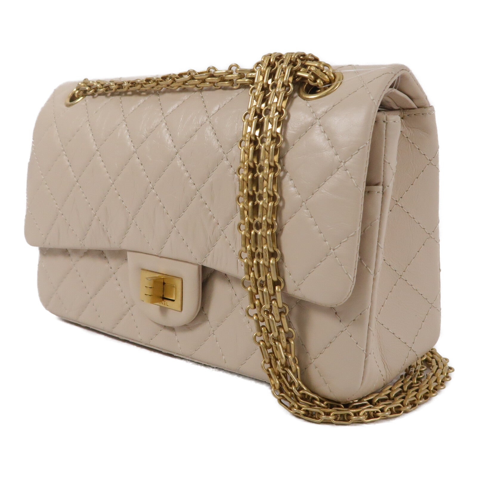 CHANEL 牛皮皮革2.55 Small肩背袋