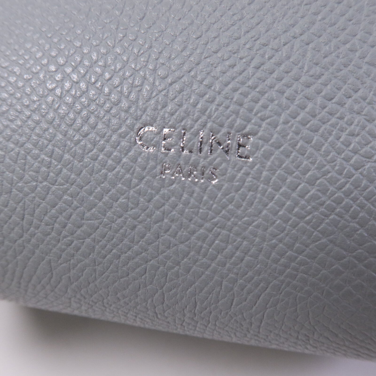 CELINE 牛皮皮革Nano Belt Bag銀扣手挽肩背兩用袋