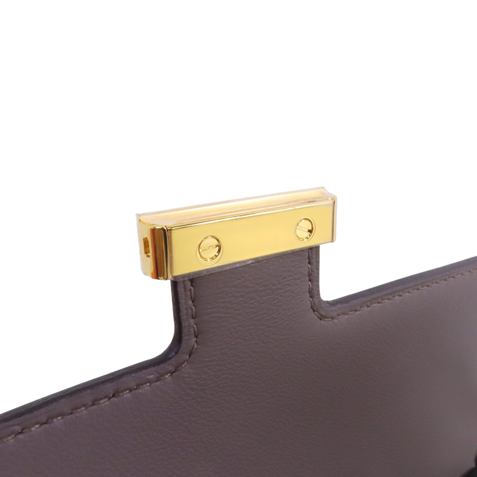 HERMES Epsom皮革Constance To Go金扣肩背袋