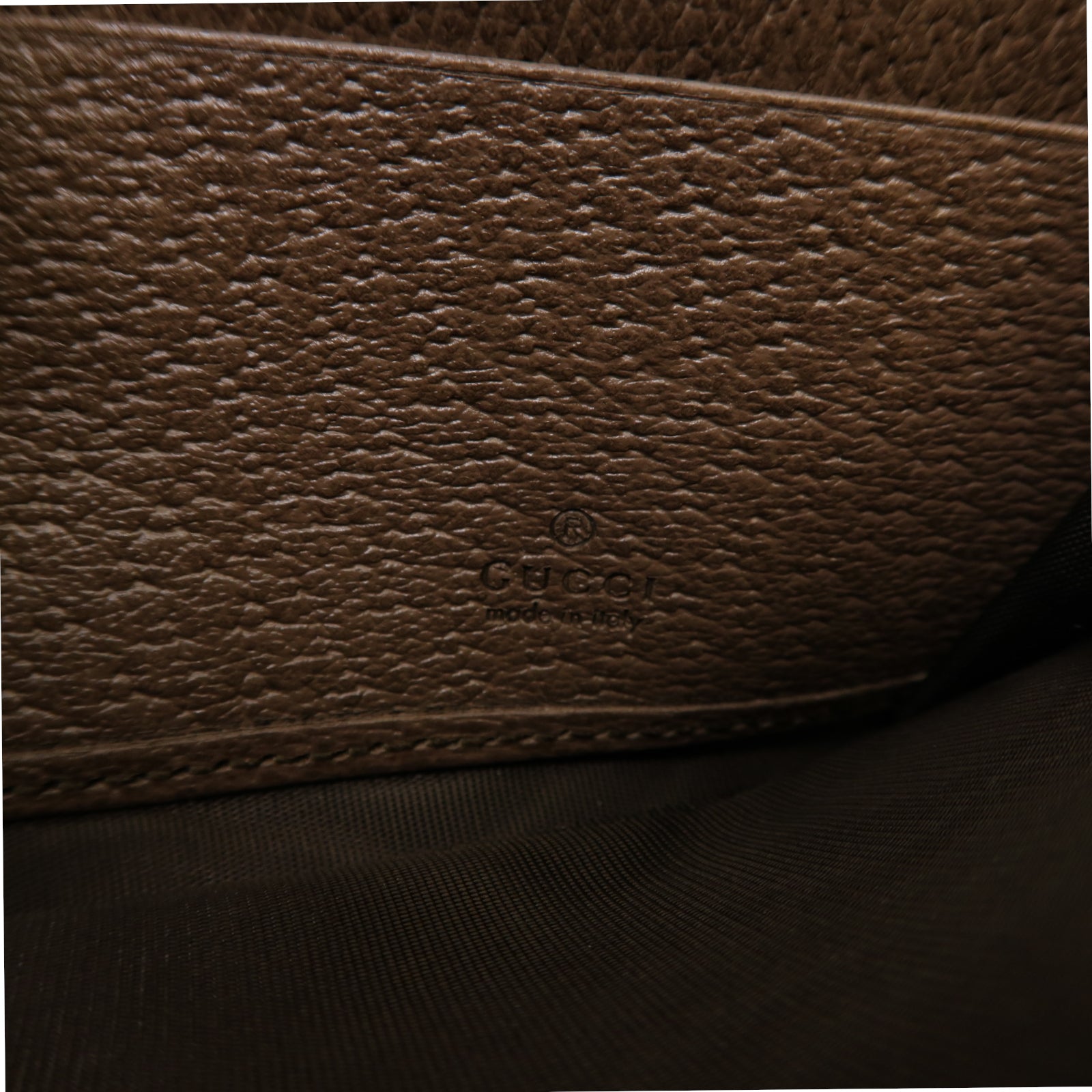 GUCCI 【激減優惠】塗層帆布/皮革Ophidia GG Supreme Long Wallet金扣長錢包啡色