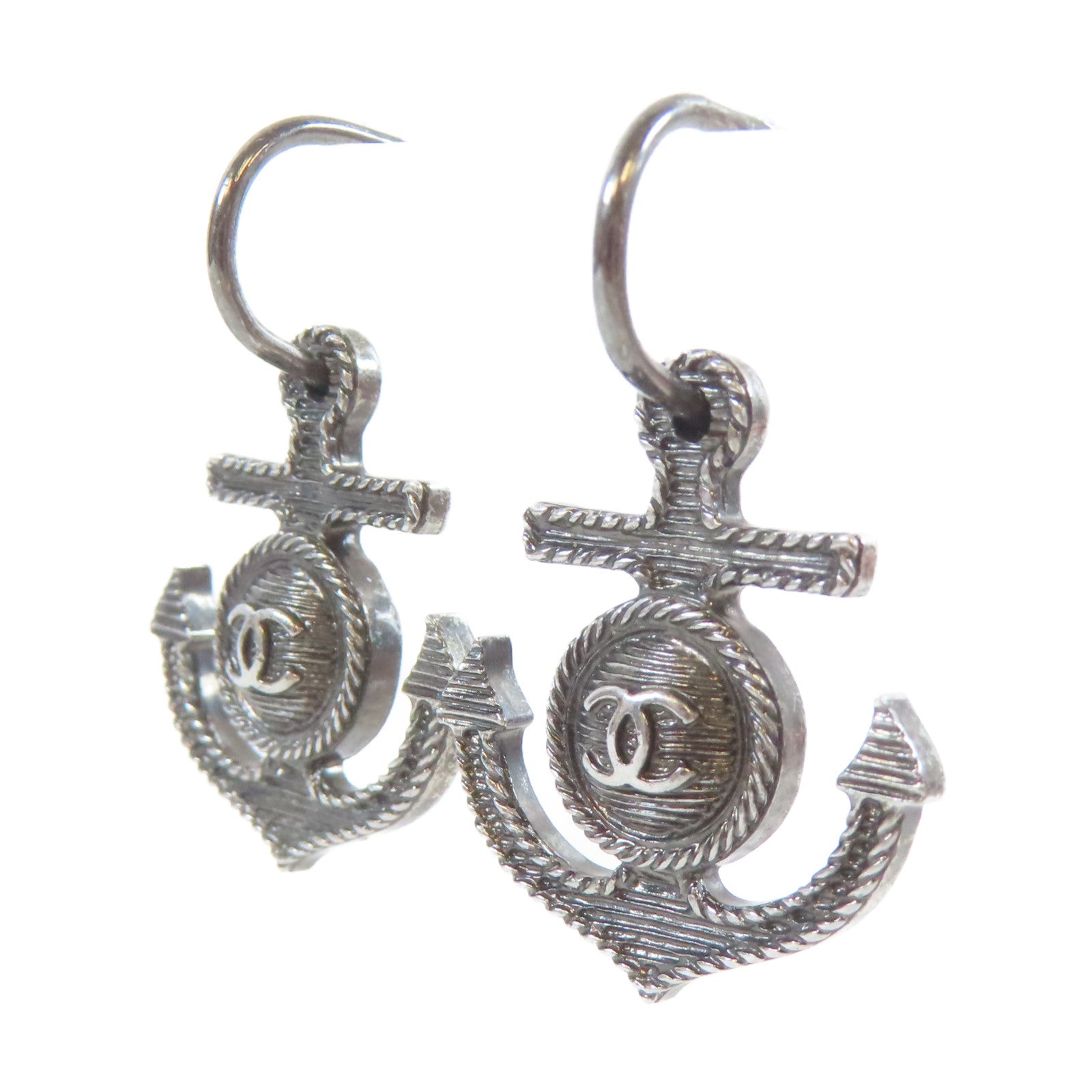 CHANEL 【激減優惠】金屬Earrings耳環黑色