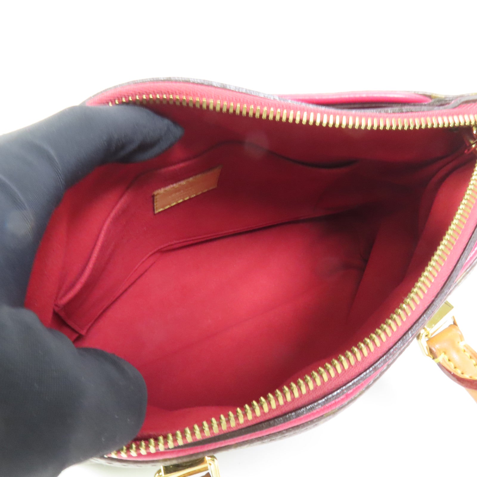 LOUIS VUITTON Monogram Pallas BB金扣手挽肩背兩用袋